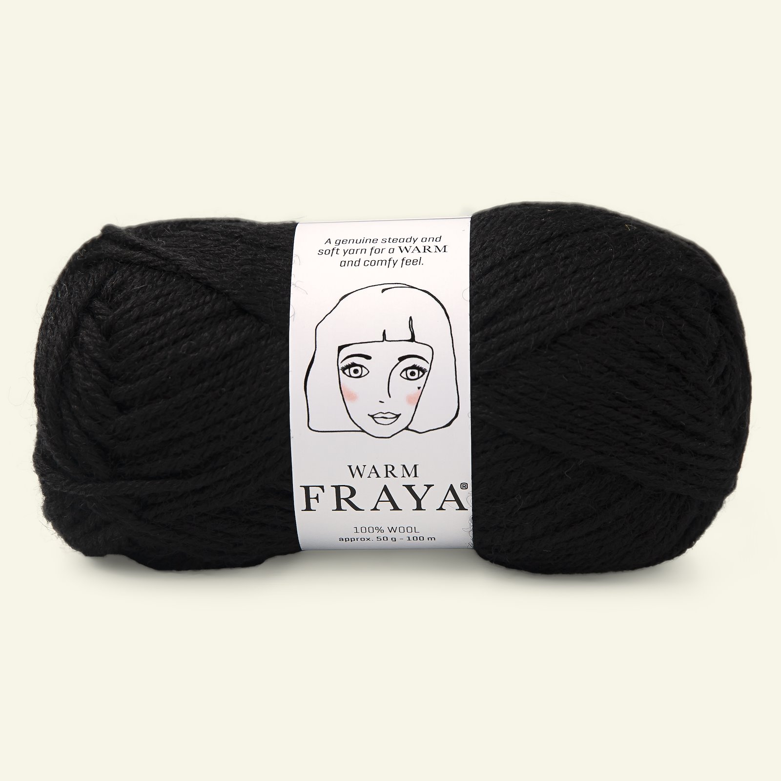 FRAYA, Wolle "Warm", Schwarz 90051043_pack