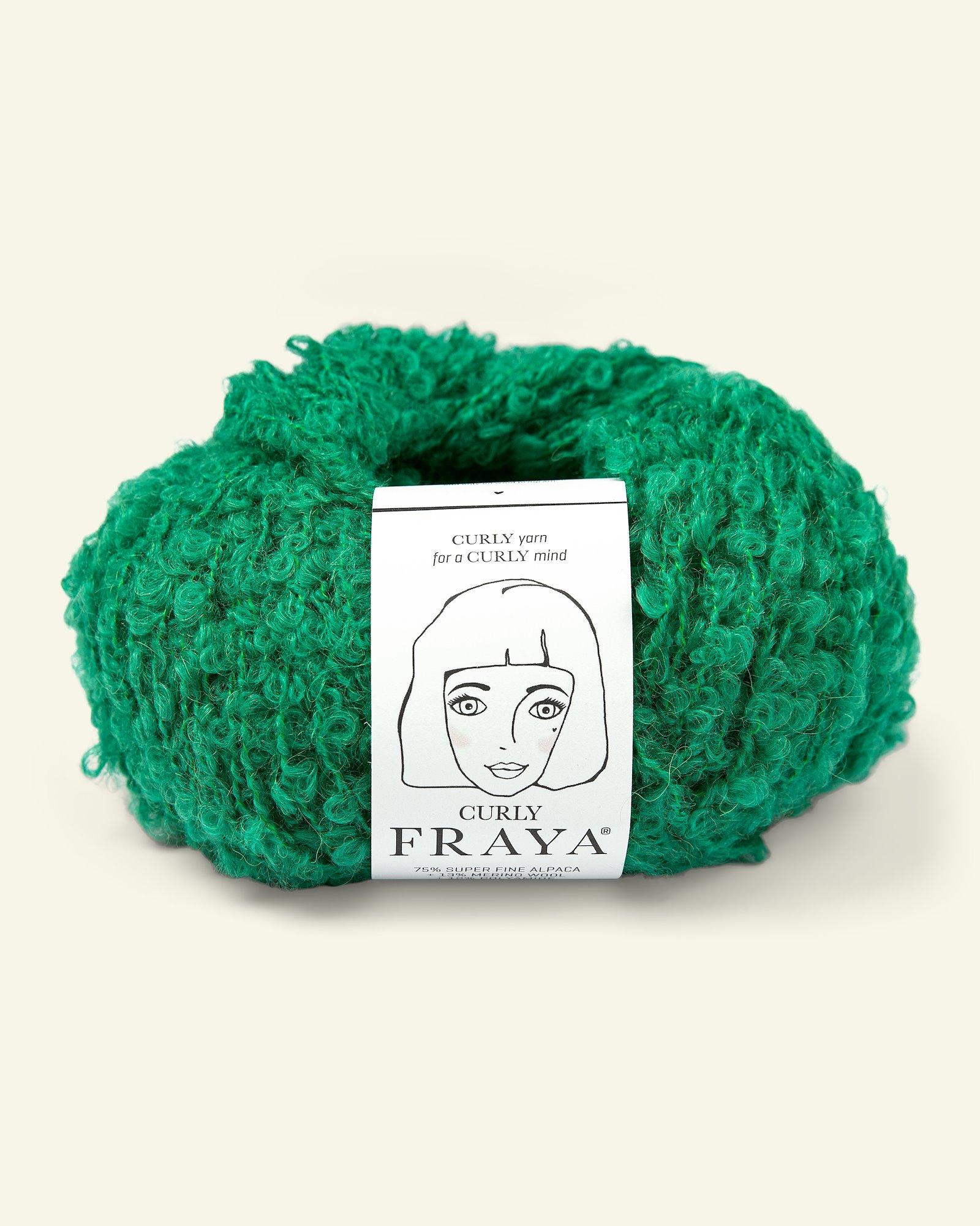 FRAYA yarn Curly bright green 90000171_pack