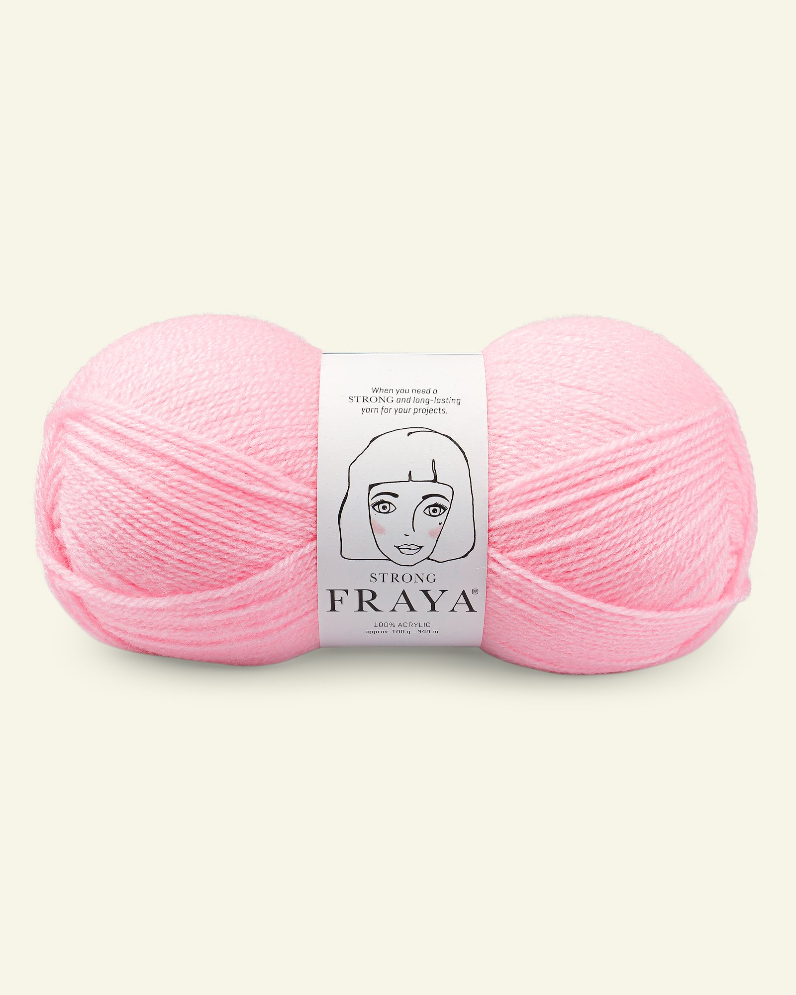 FRAYA yarn Strong baby pink 90066088_pack