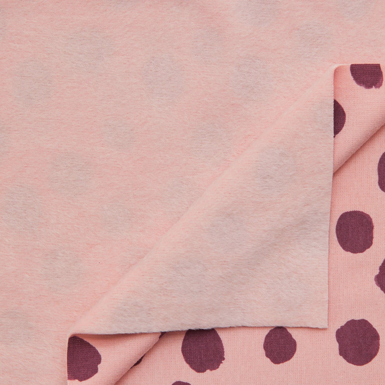 French terry fleece rose with big dot 211860_pack_b