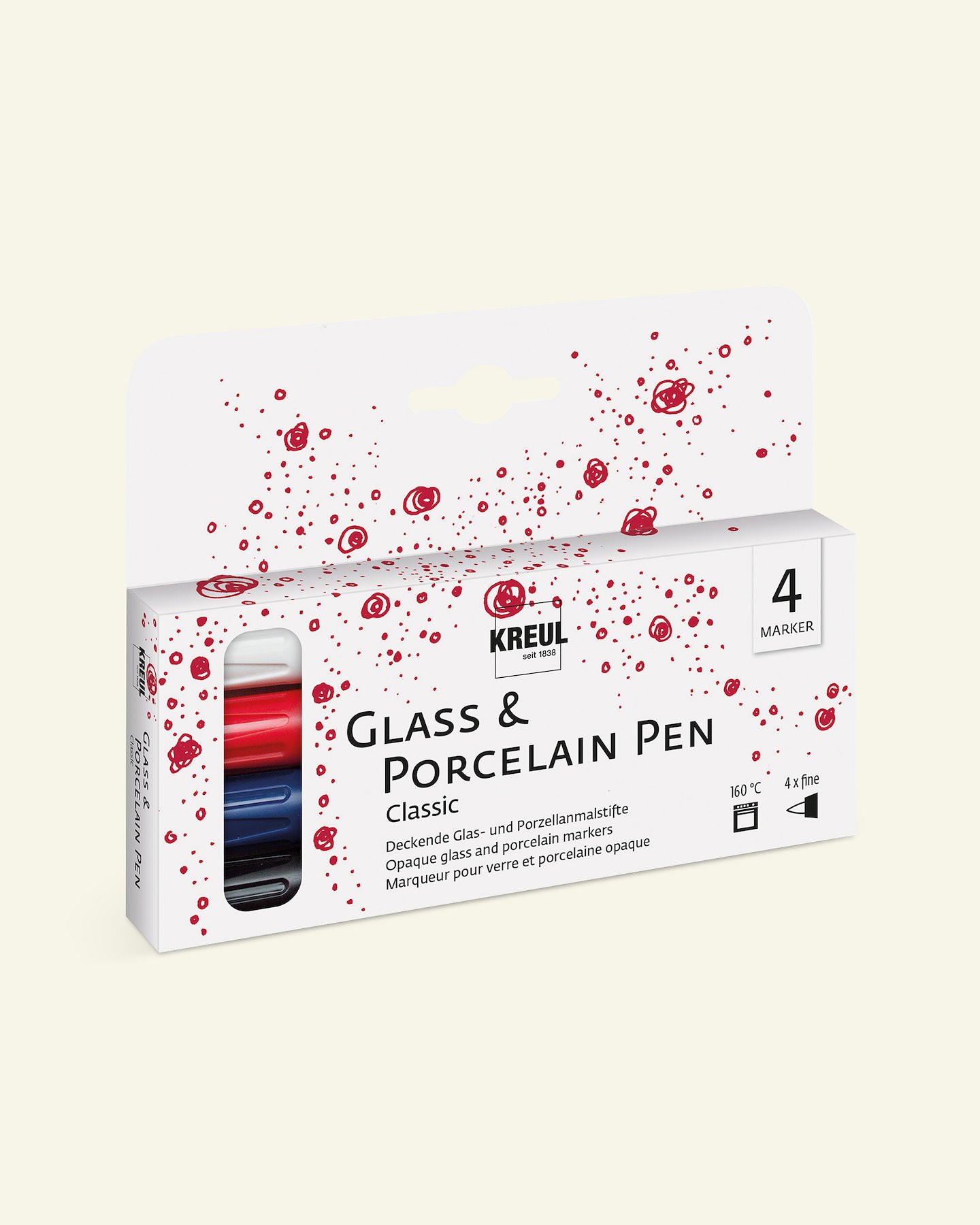 Glas- & Porzellanstift Fein Set m. 4 Stk 31339_pack
