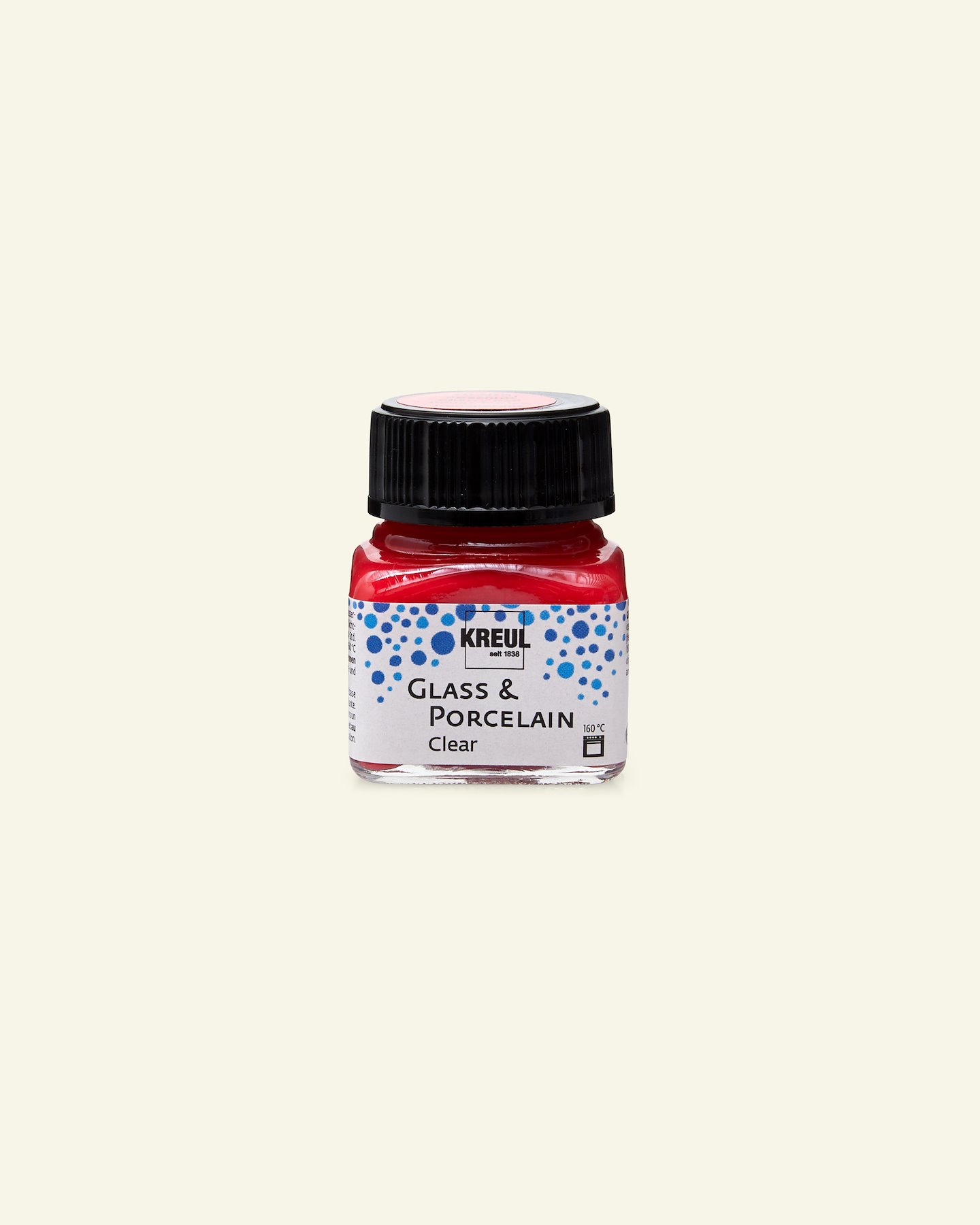 Glass&porcel. paint clear 20ml cherryred 31282_pack