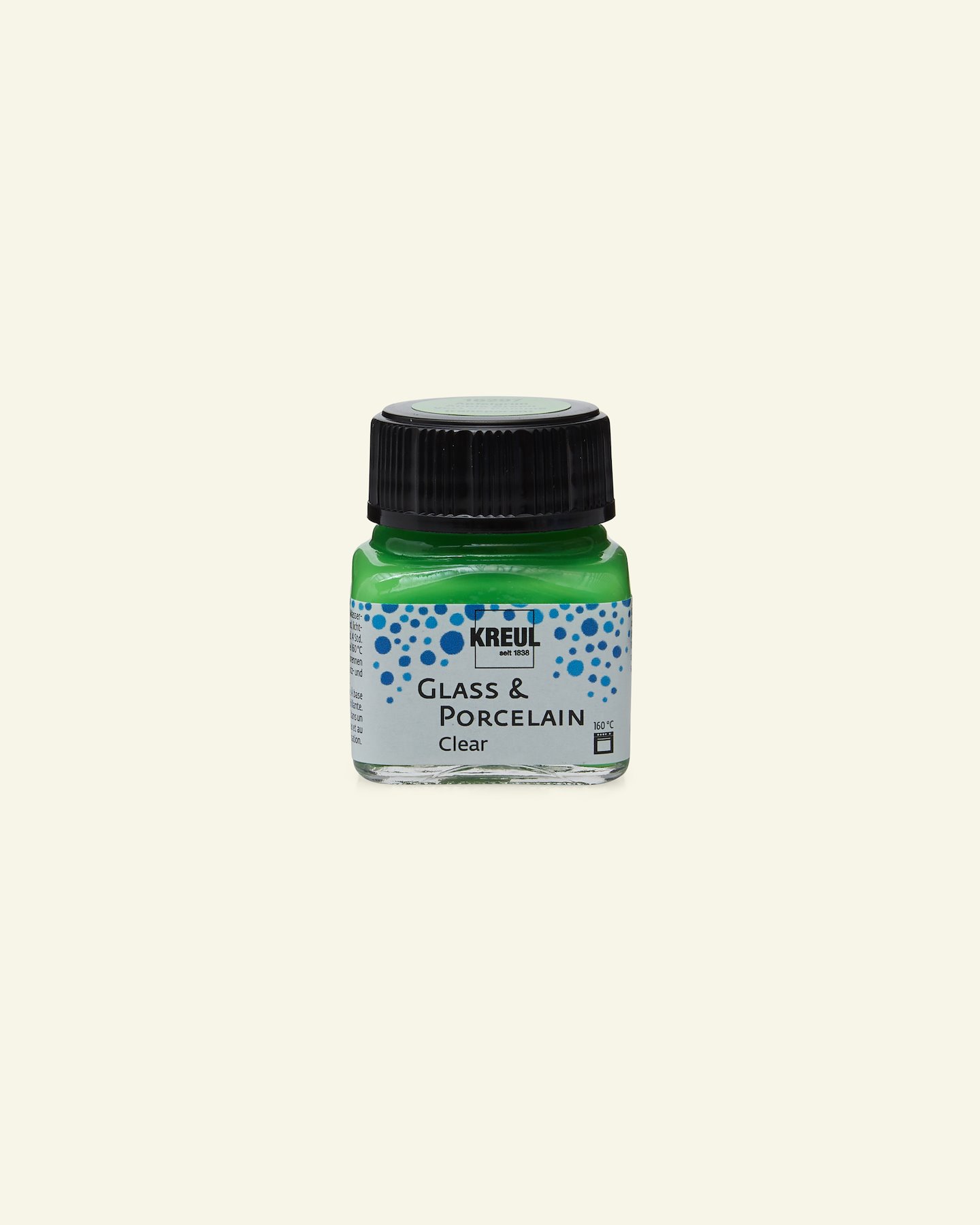 Glass&porcel. paint clear 20ml green 31292_pack