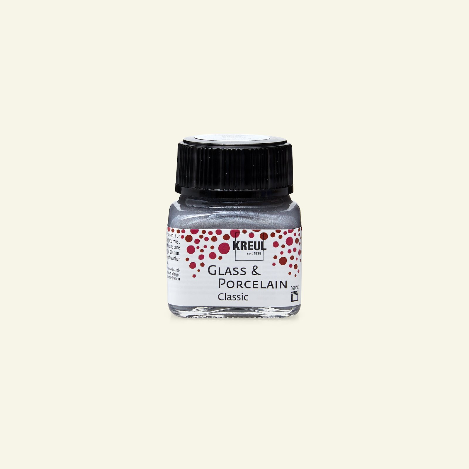 Glass & porcelain paint 20ml silver col. 31299_pack