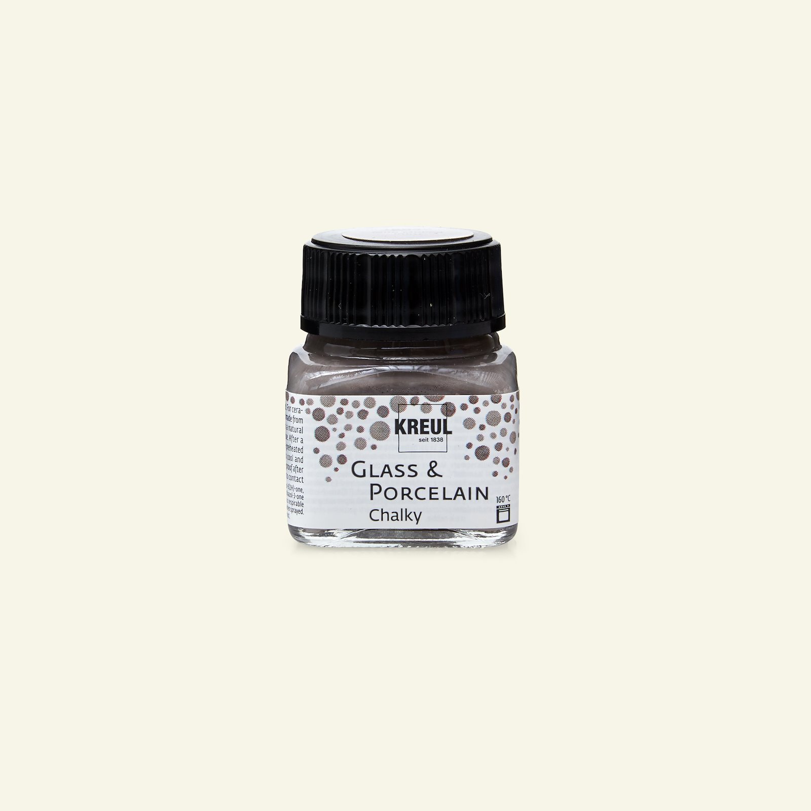 Glass&porcelain paint chalky 20ml mocca 31276_pack