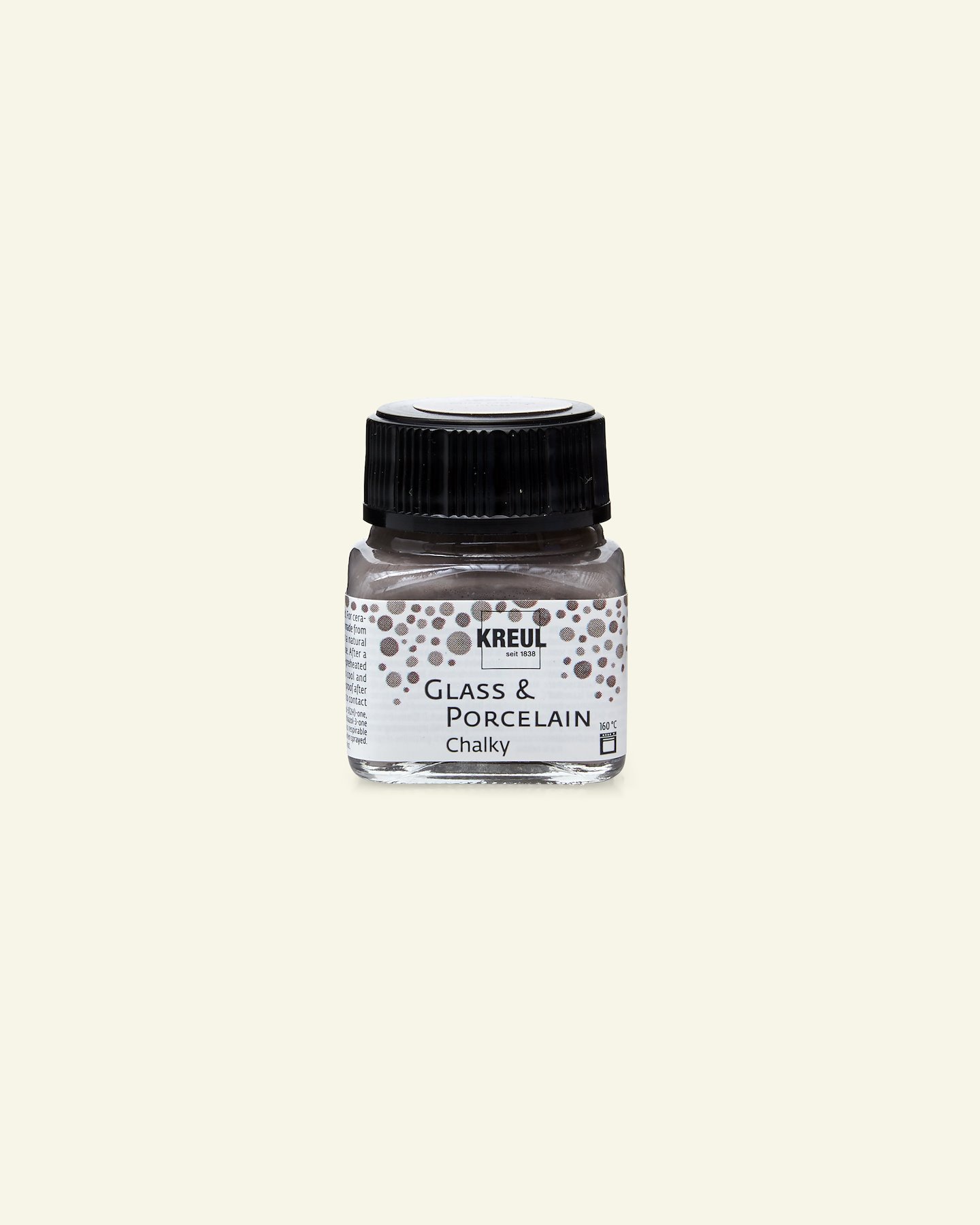 Glass&porcelain paint chalky 20ml mocca 31276_pack