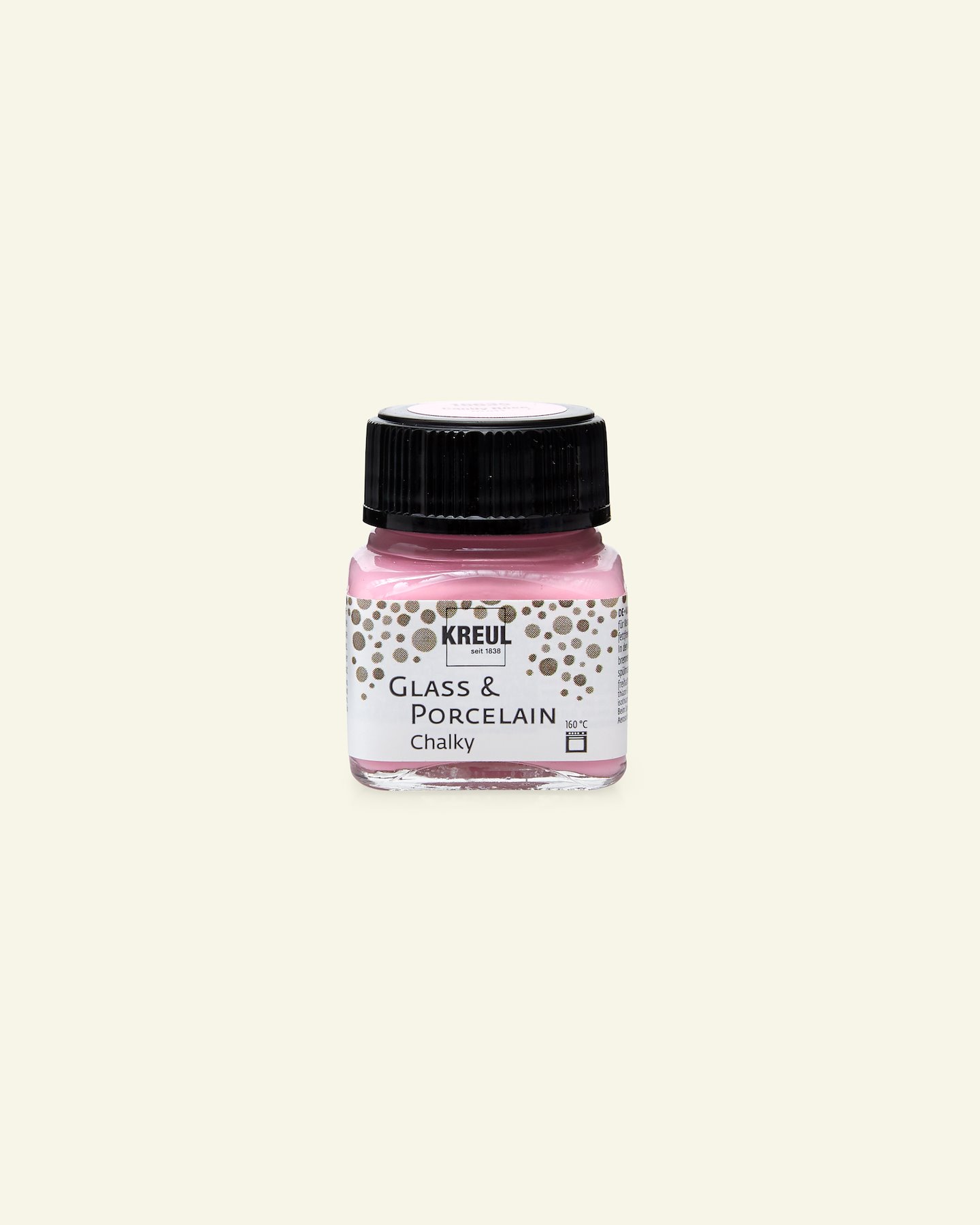 Glass&porcelain paint chalky 20ml rose 31269_pack