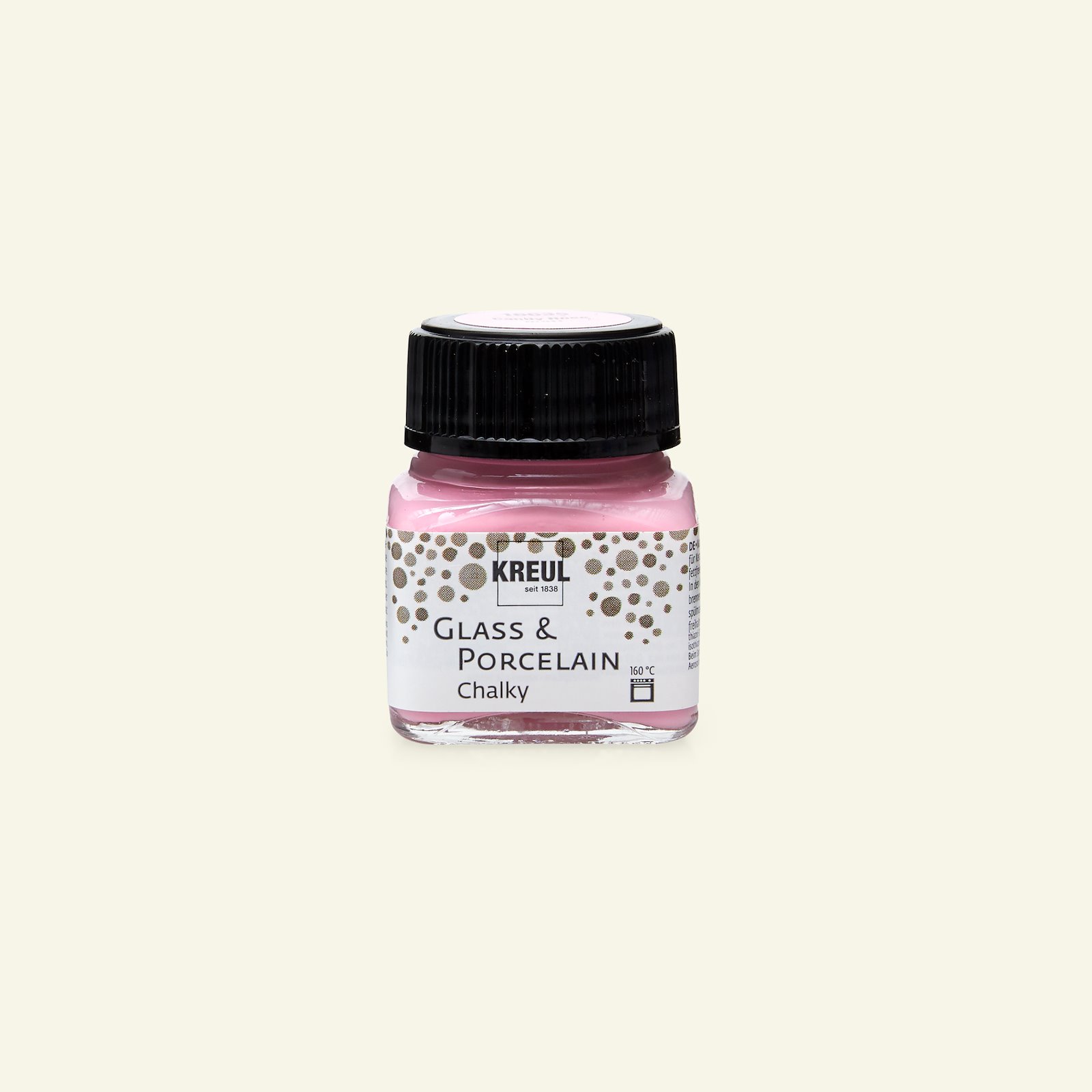 Glass&porcelain paint chalky 20ml rose 31269_pack