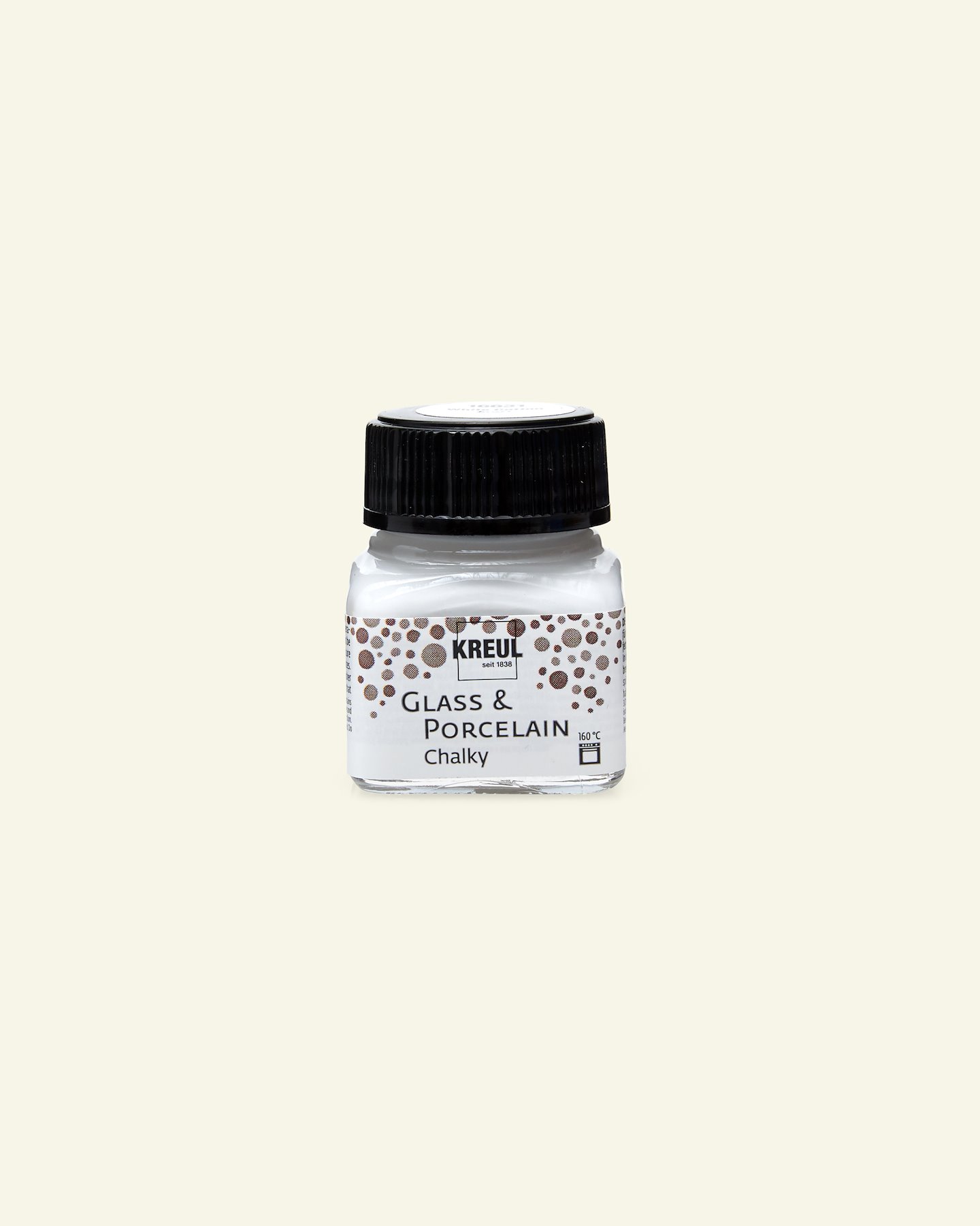 Glass&porcelain paint chalky 20ml white 31265_pack