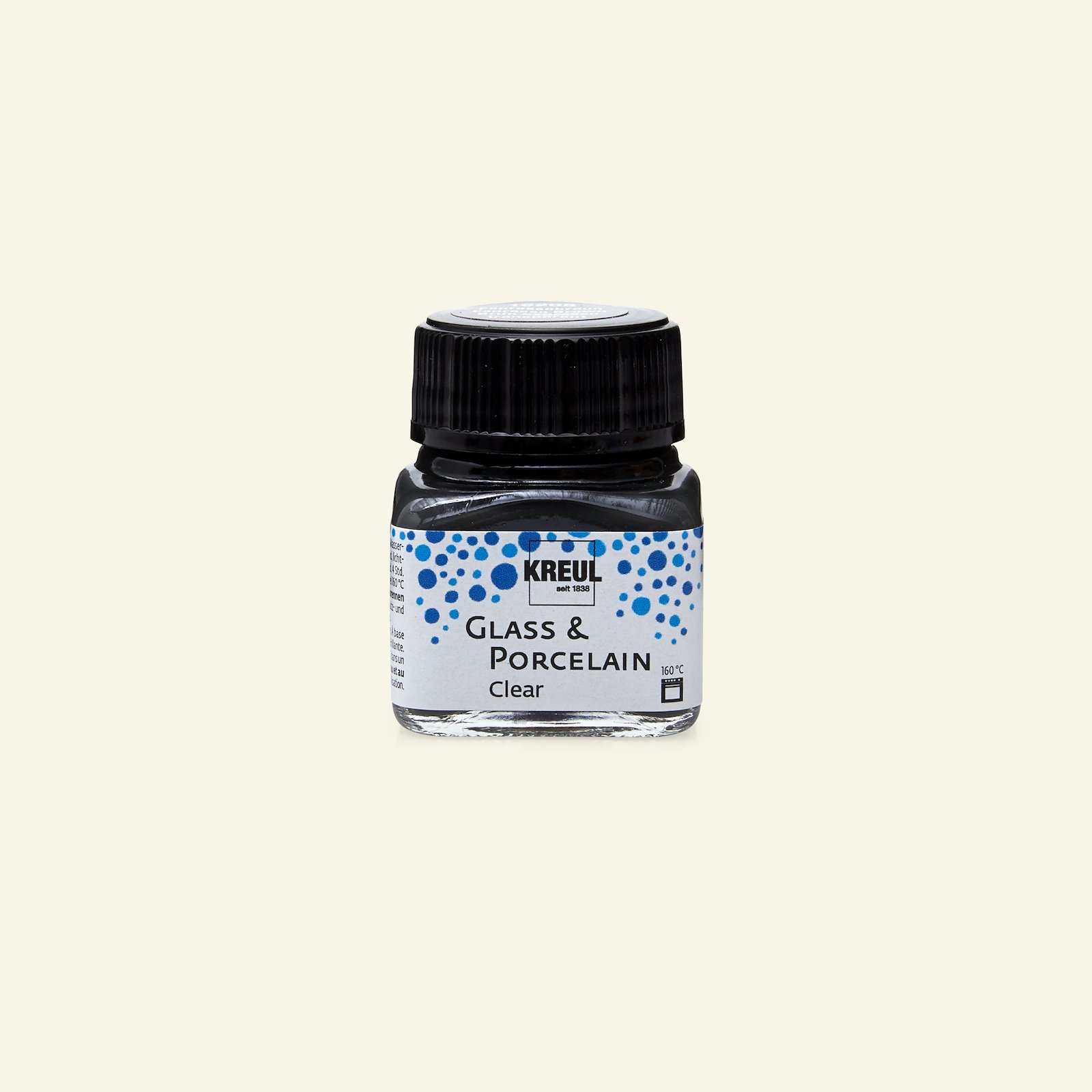 Glass&porcelain paint clear 20ml brown 31294_pack