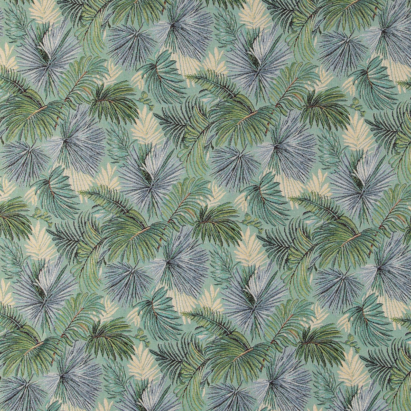 Gobelin tuquoise with palm leaves 823999_pack_lp