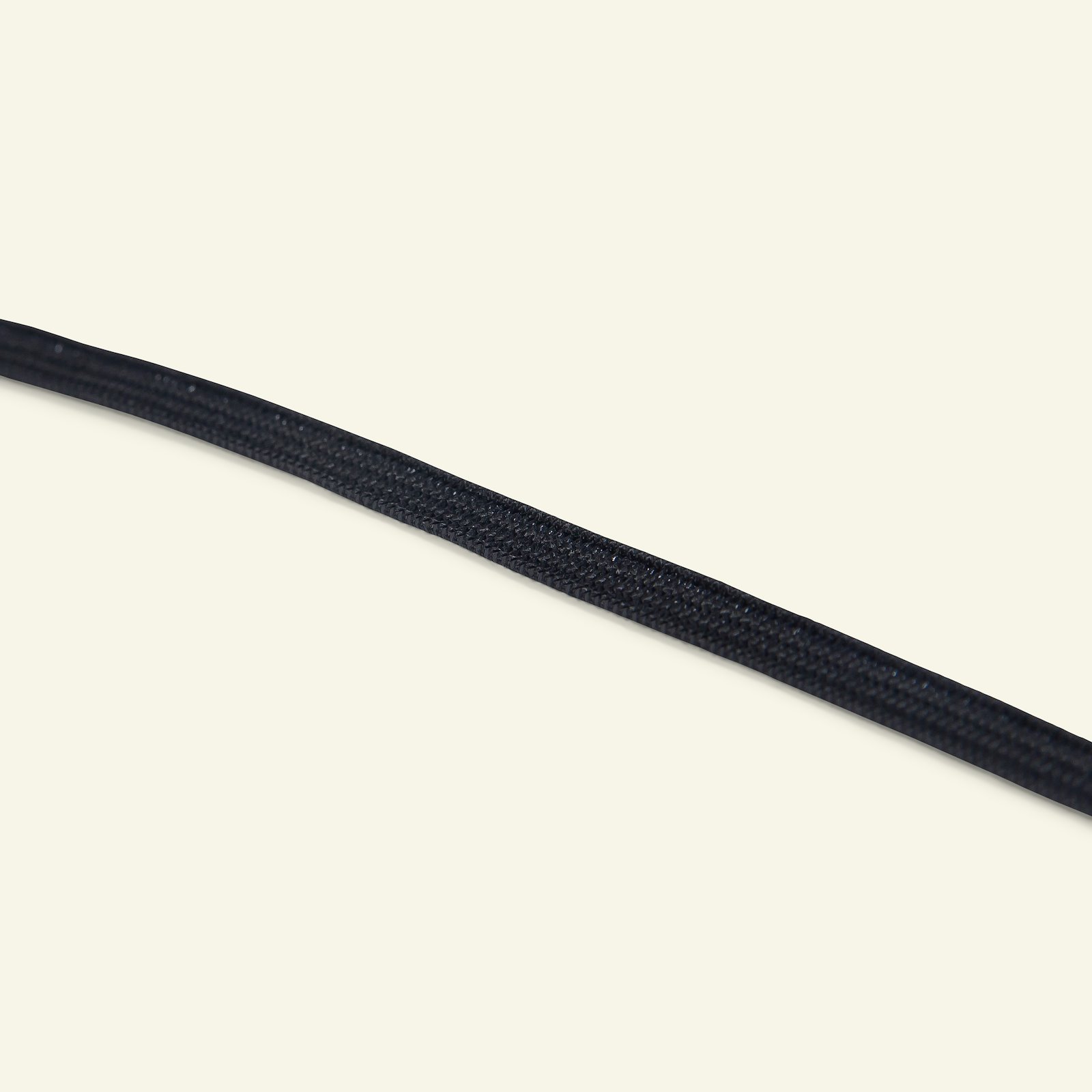 10m Gummiband, 10mm breit, Schwarz