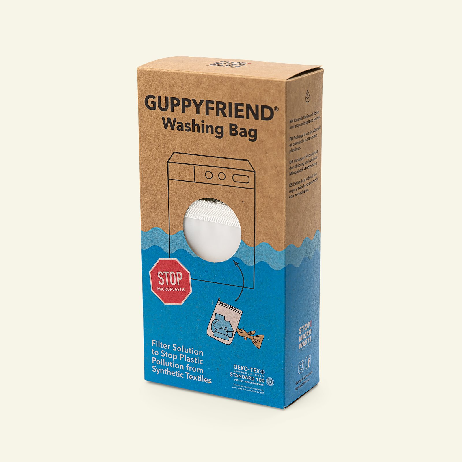 Guppyfriend tvättpåse 50x74cm 1st 39104_pack_b