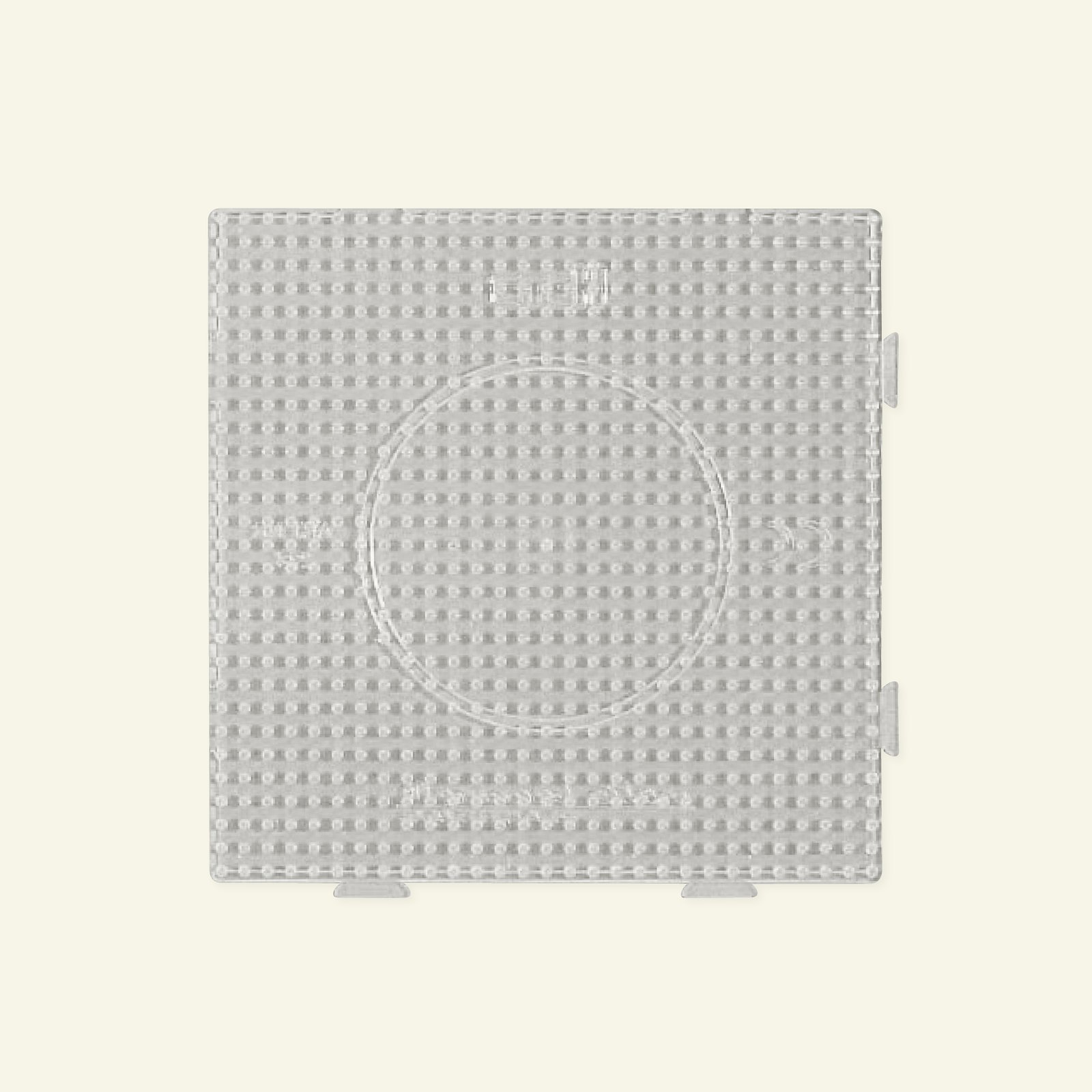 HAMA pärlplatta fyrkant, 15x15 cm,  transparent  28387_pack