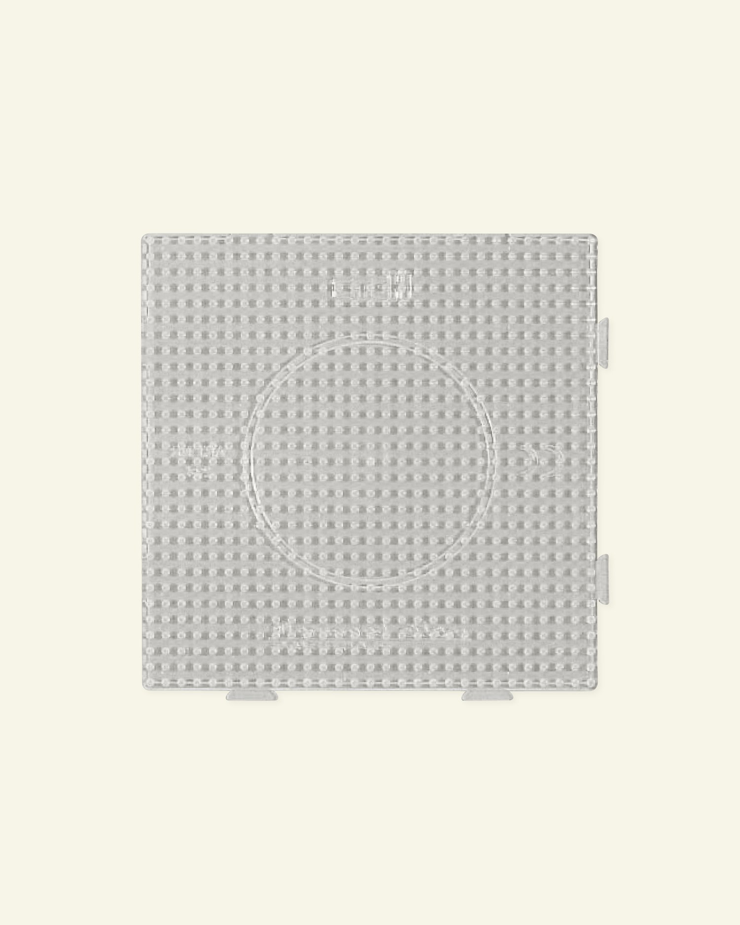 HAMA pärlplatta fyrkant, 15x15 cm,  transparent  28387_pack