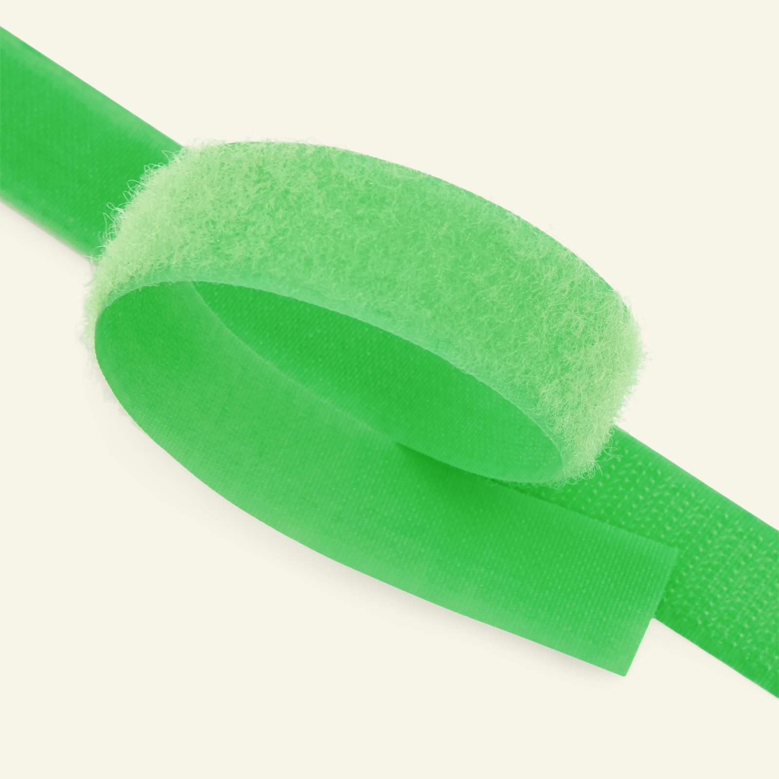 Hook and Loop tape 20mm neon green 50cm 30097_pack