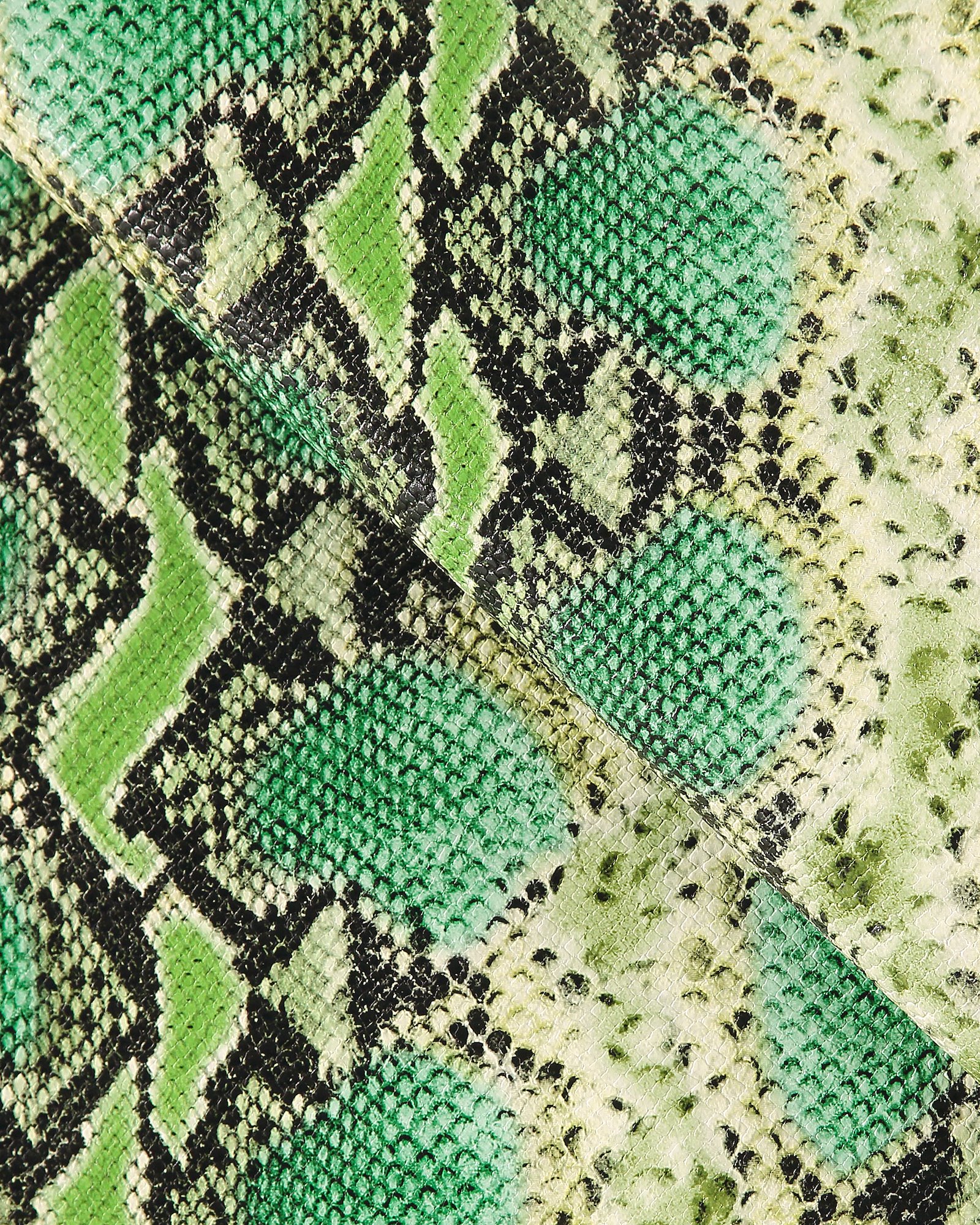 Imitert slangeskinn grønn/sort 470321_pack