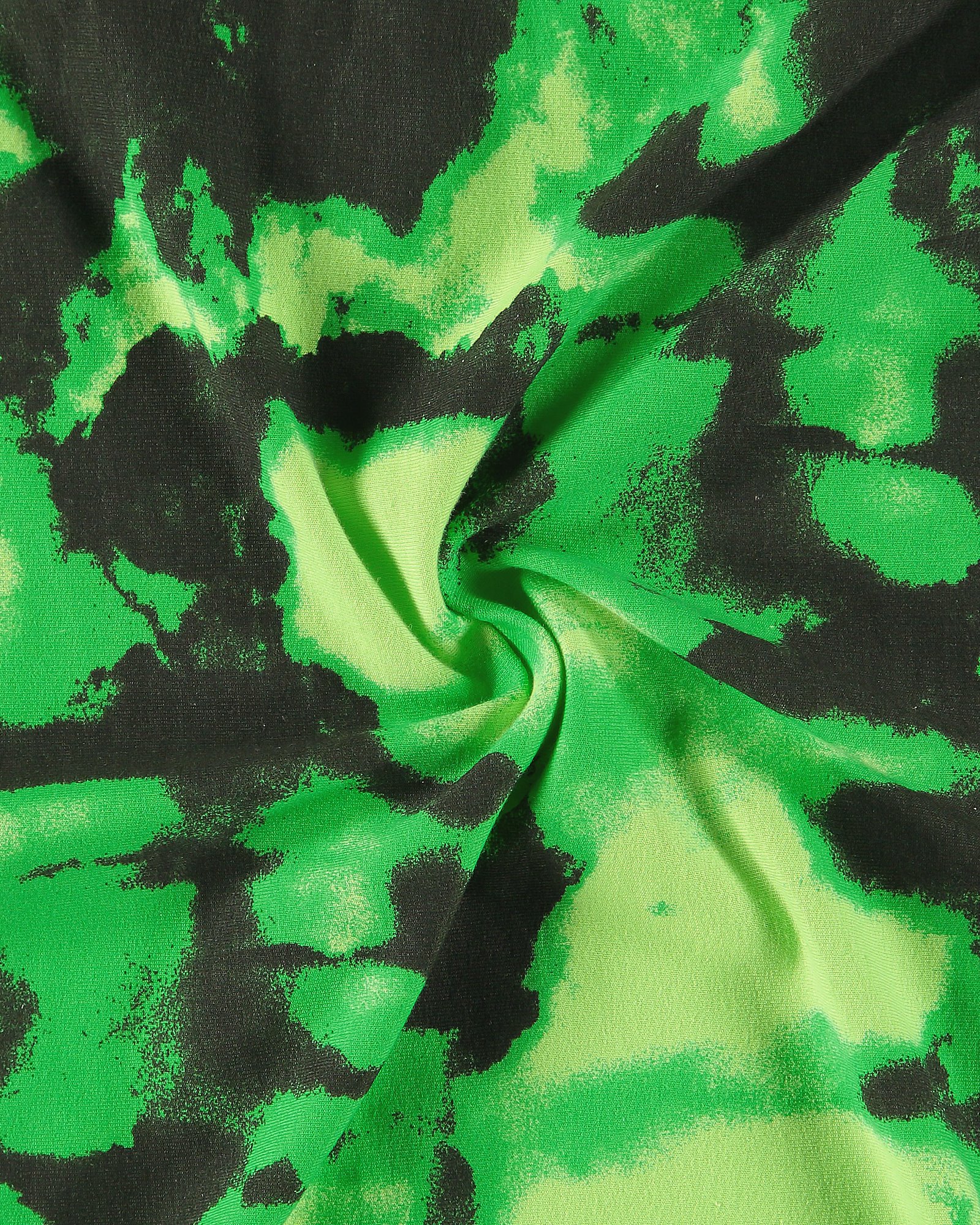 Isoli med stretch med grøn batik print 211808_pack