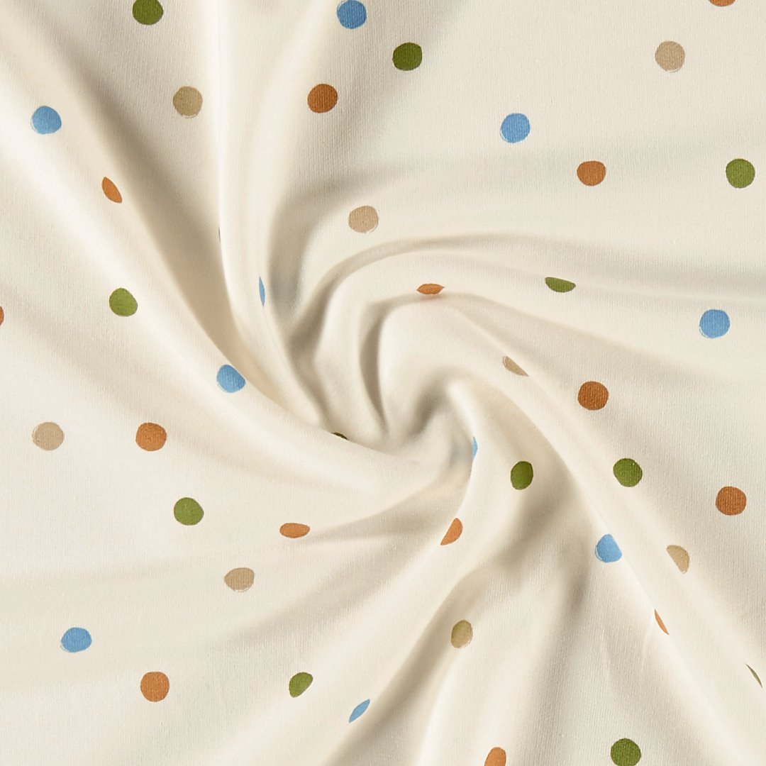 Billede af Isoli vanilje m multifarvet prikker ruet