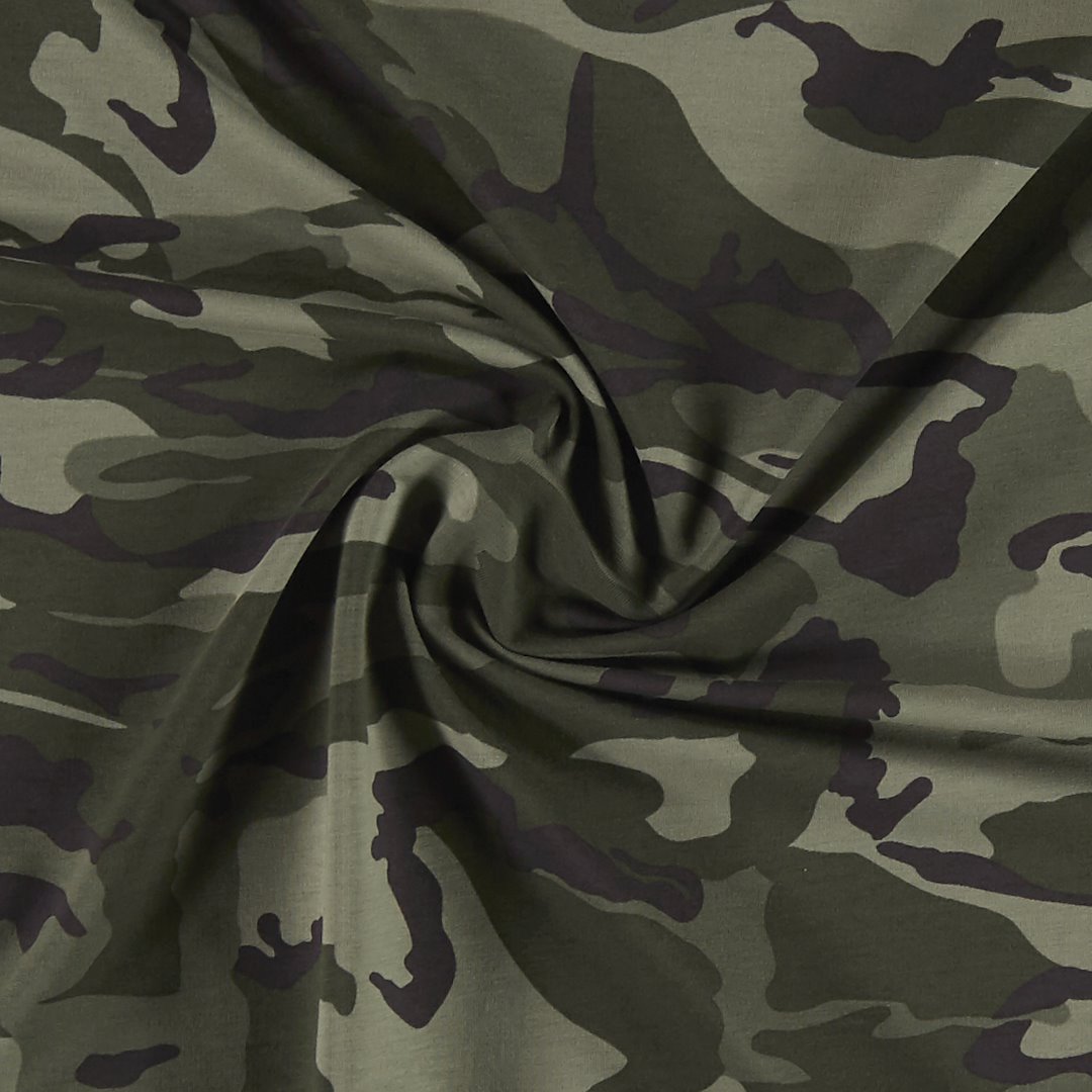 Billede af Isoli varm grå med camouflage print ruet