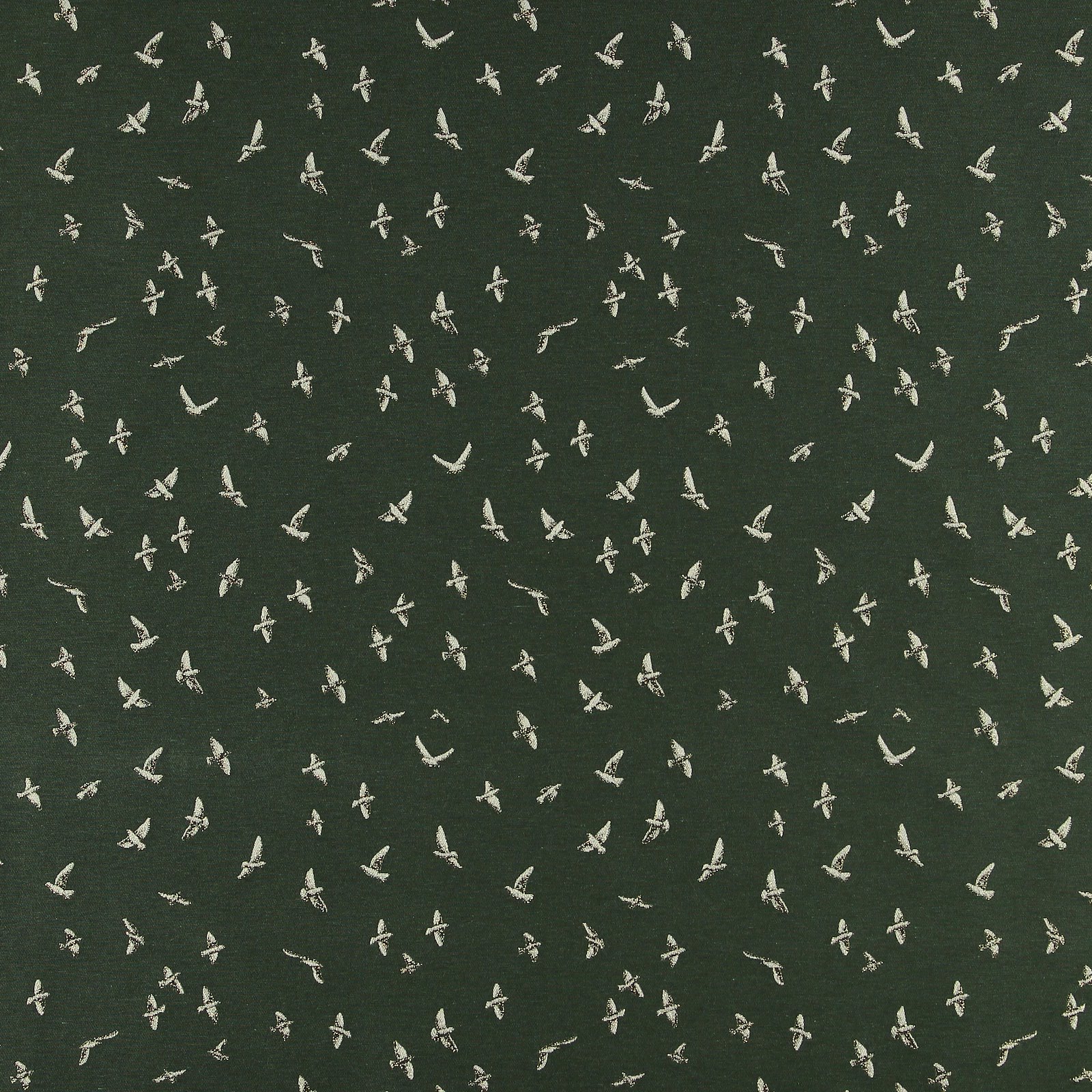 Jacquard green/gold lurex with birds 803848_pack_sp