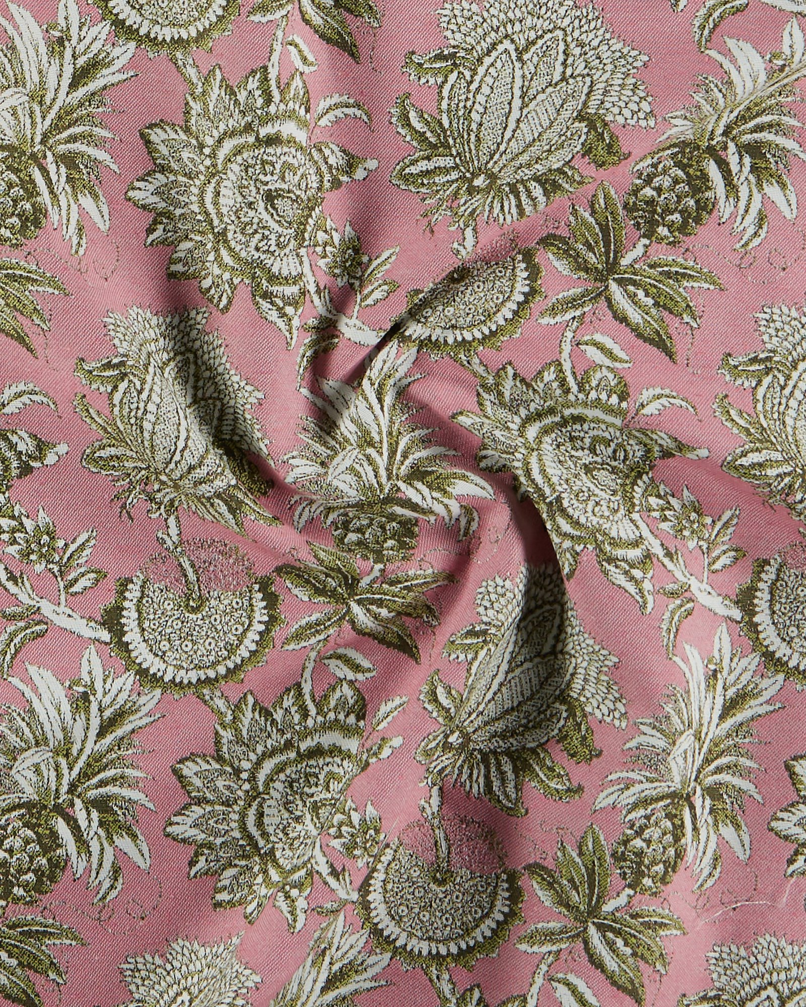 Jacquard pink w gold color pineapple 826627_pack