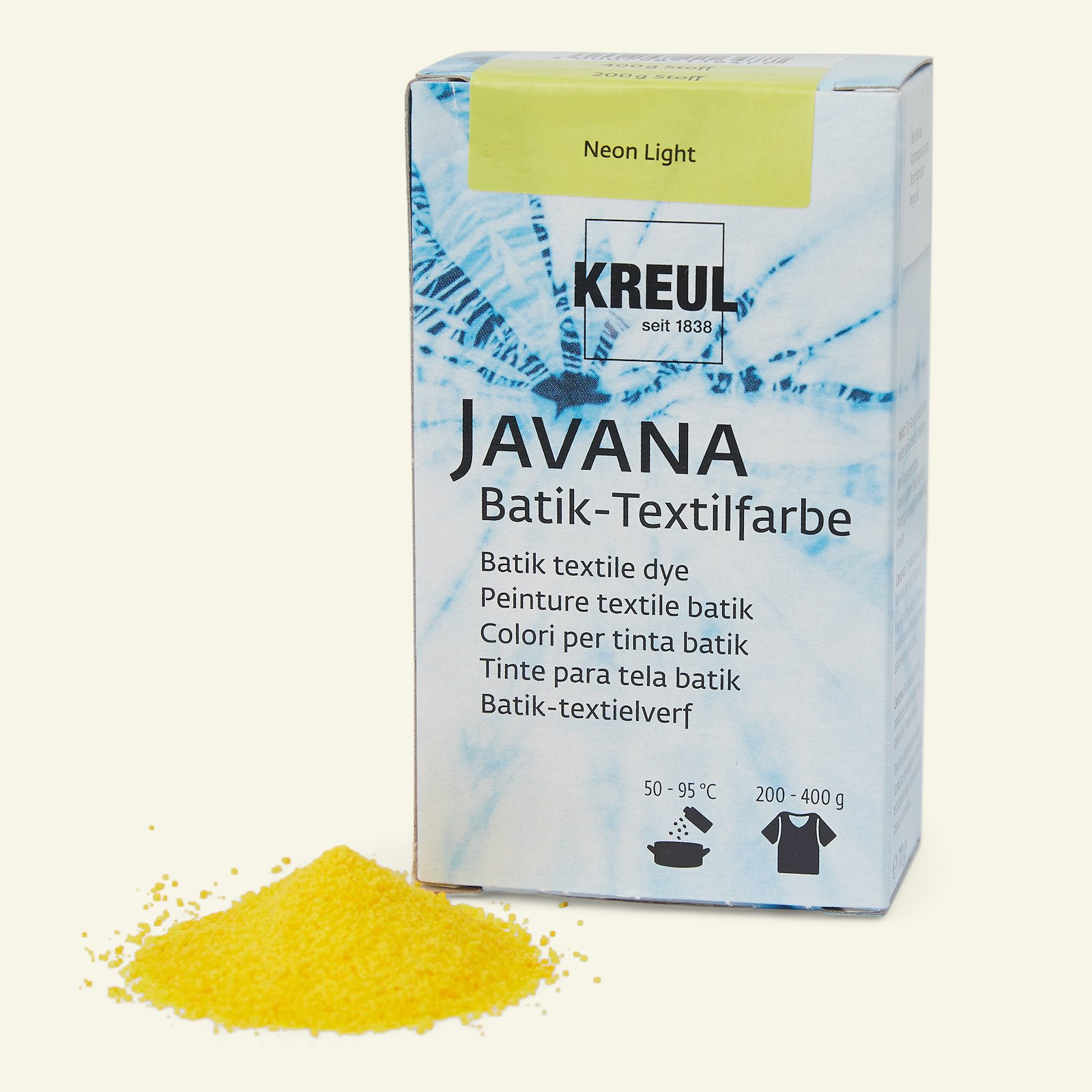 Javana batik dye light yellow 70g 29656_pack