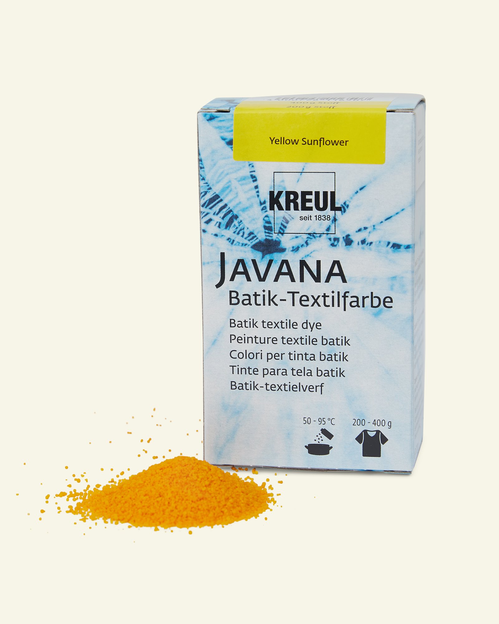 Javana Batikfarbe, Gelb, 70g 29657_pack