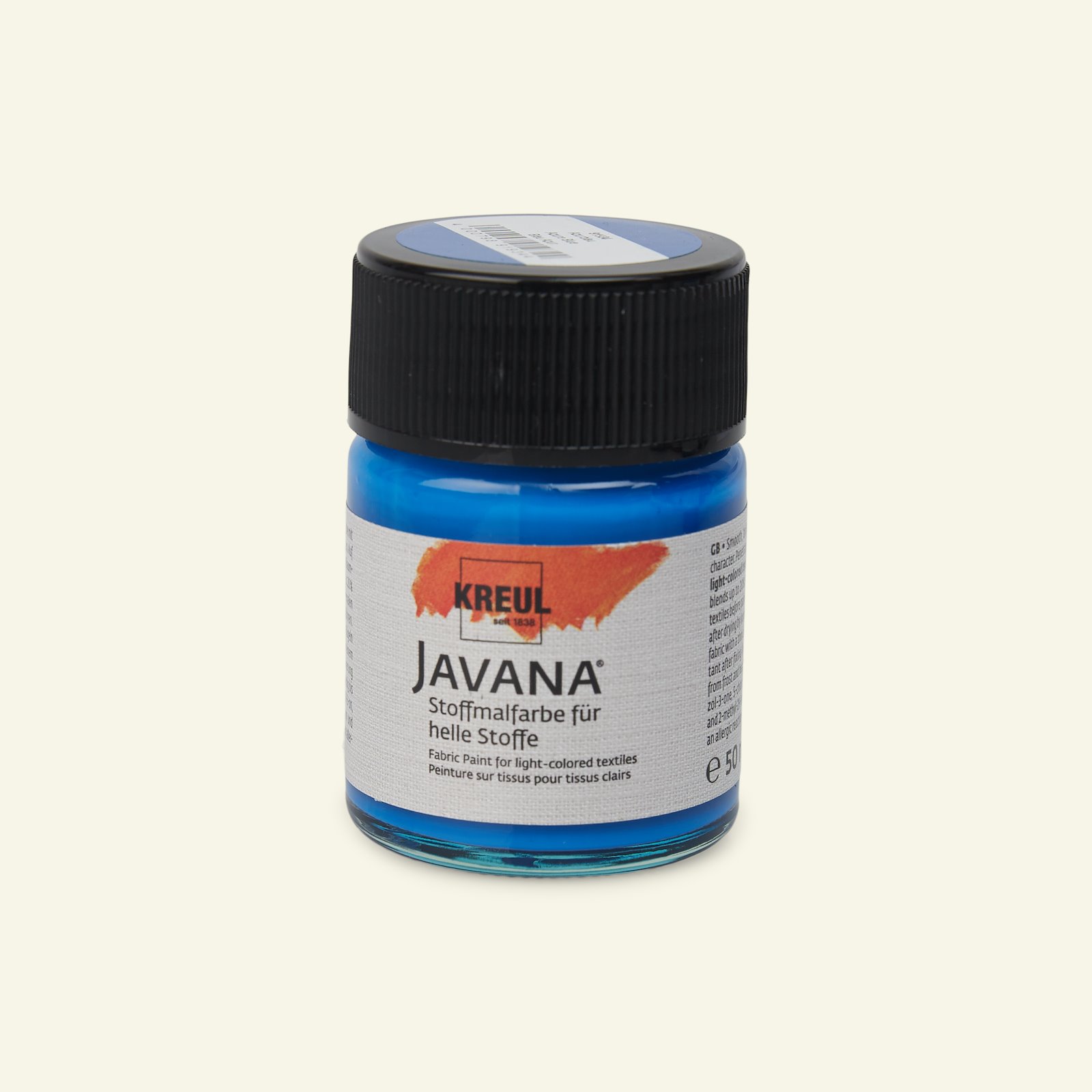 Javana fabric paint cobalt 50ml 29613_pack_b