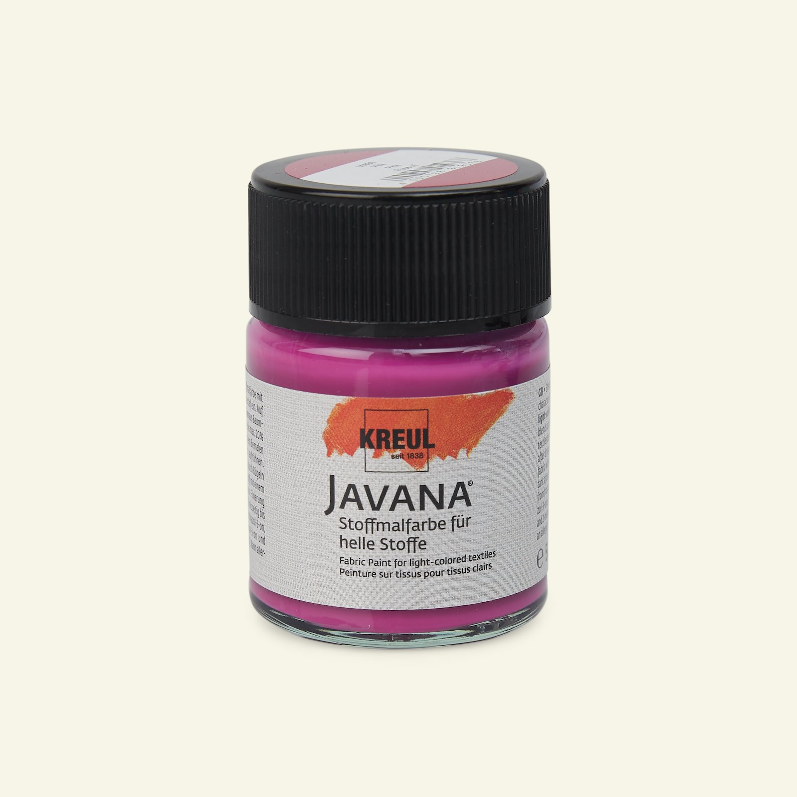 Javana fabric paint pink 50ml 29608_pack_b