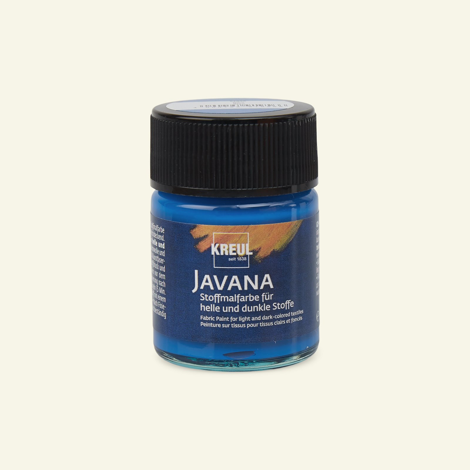 Javana opaque fabric paint blue 50ml 29580_pack_b