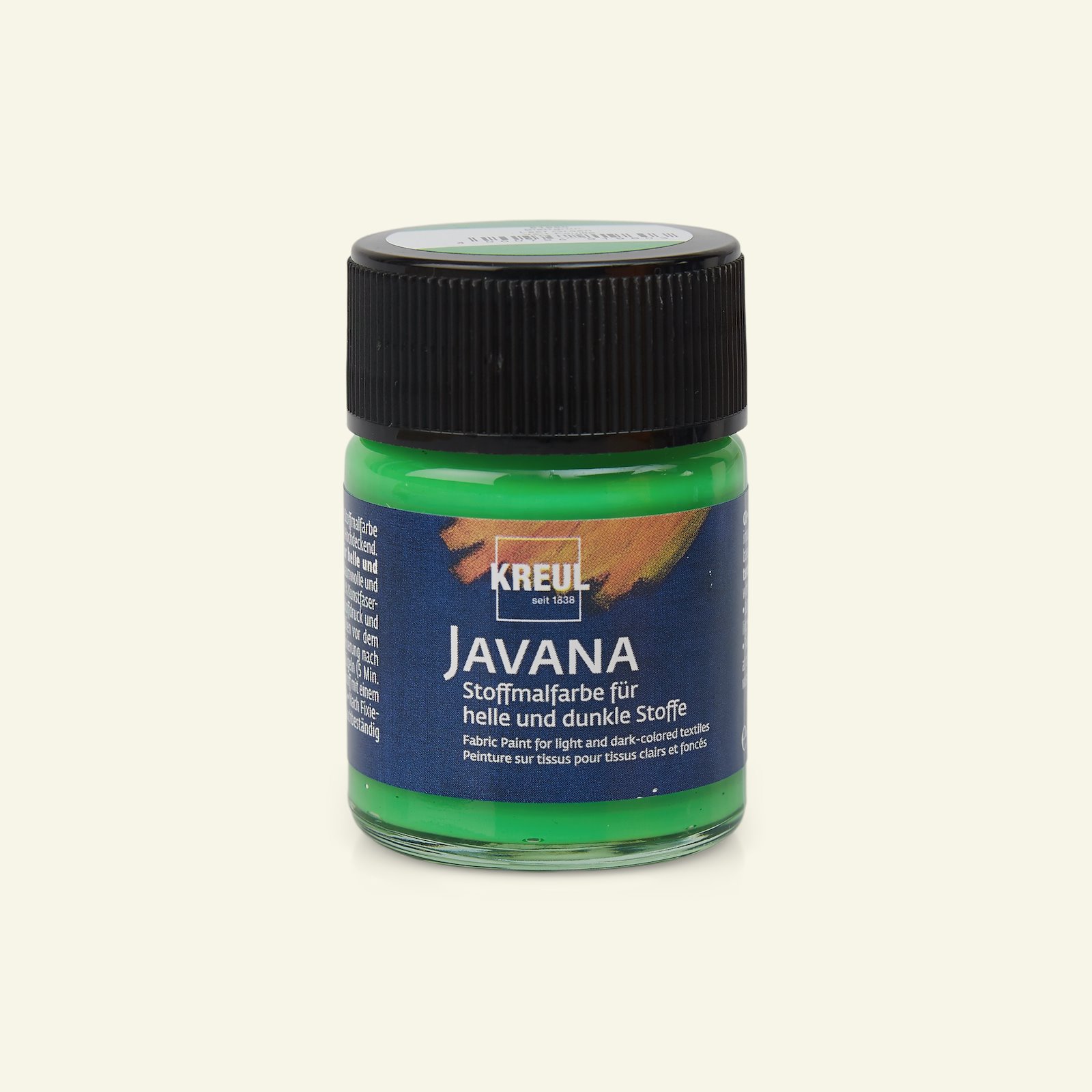 Javana opaque fabric paint green 50ml 29584_pack_b