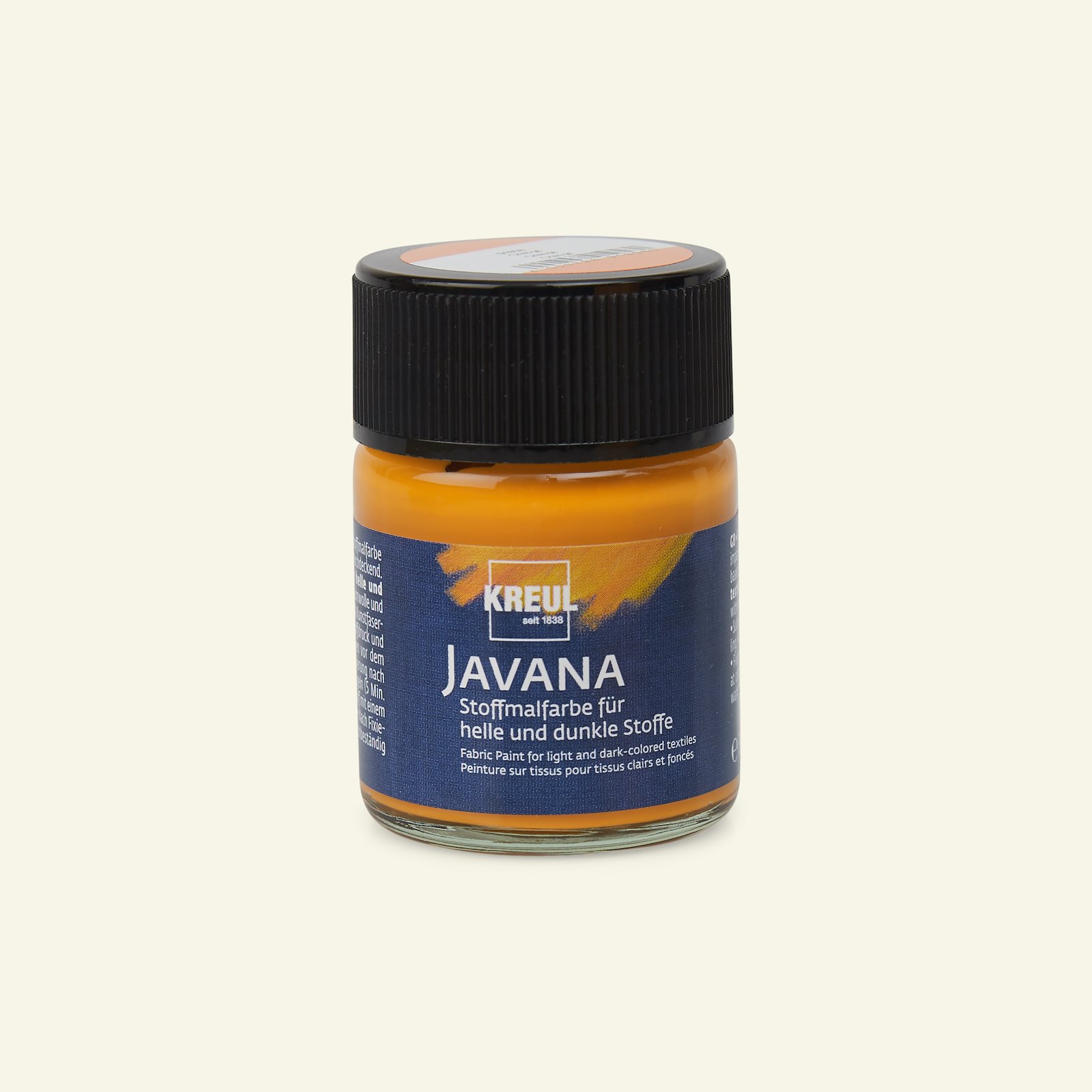 Javana opaque fabric paint orange 50ml 29574_pack_b