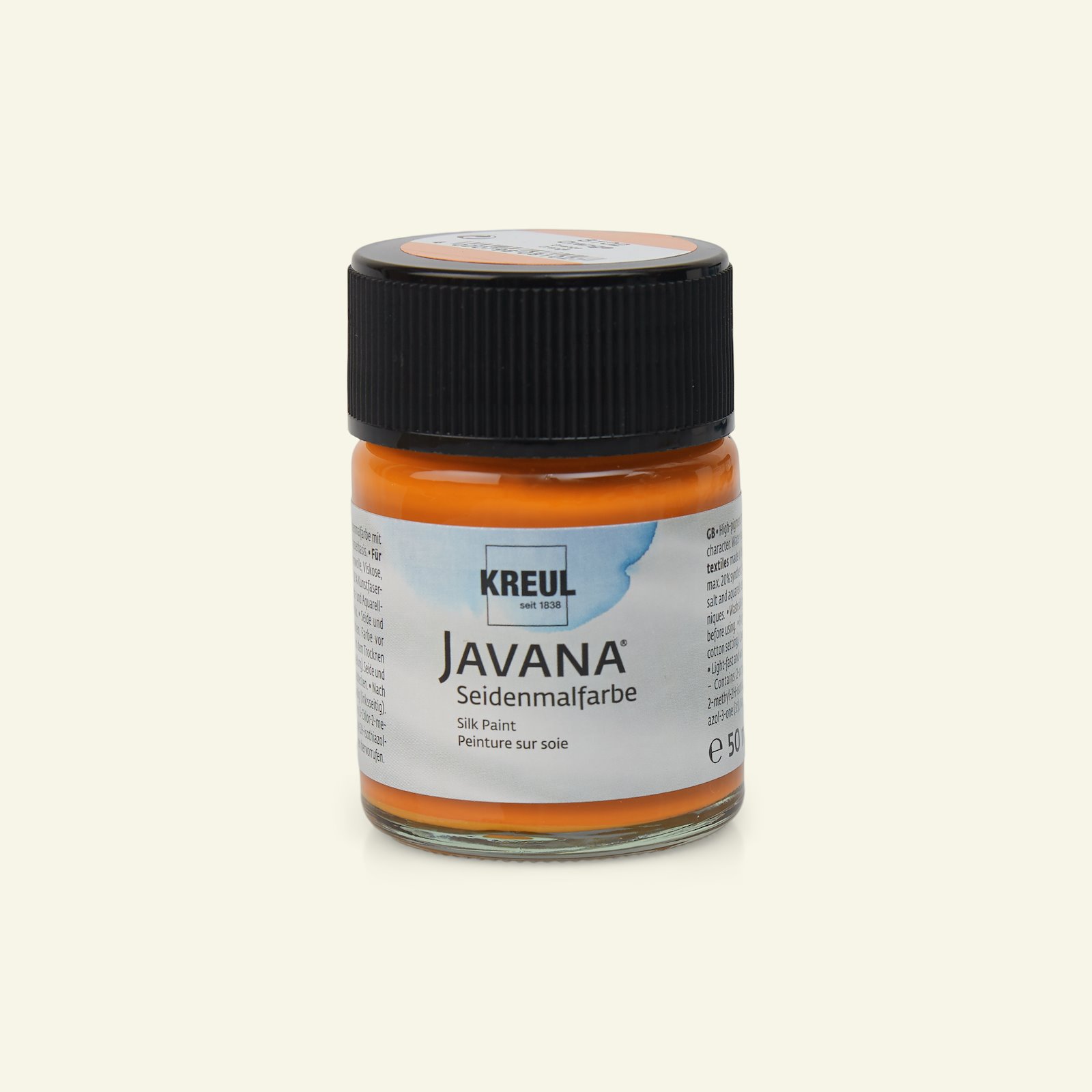 Javana sidenfärg, orange, 50ml 29637_pack_b