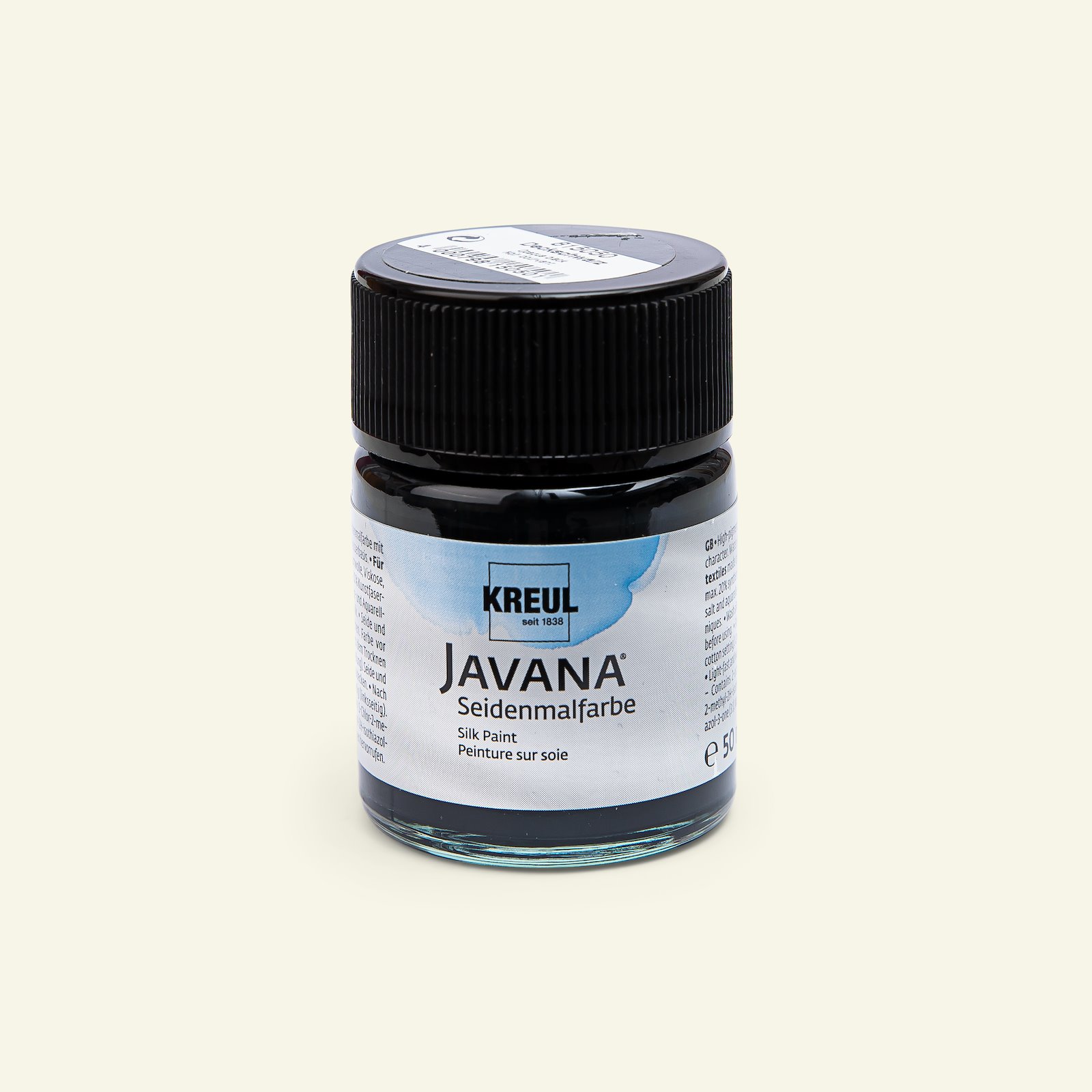 Javana Silk paint opaque black 50ml 29646_pack_b