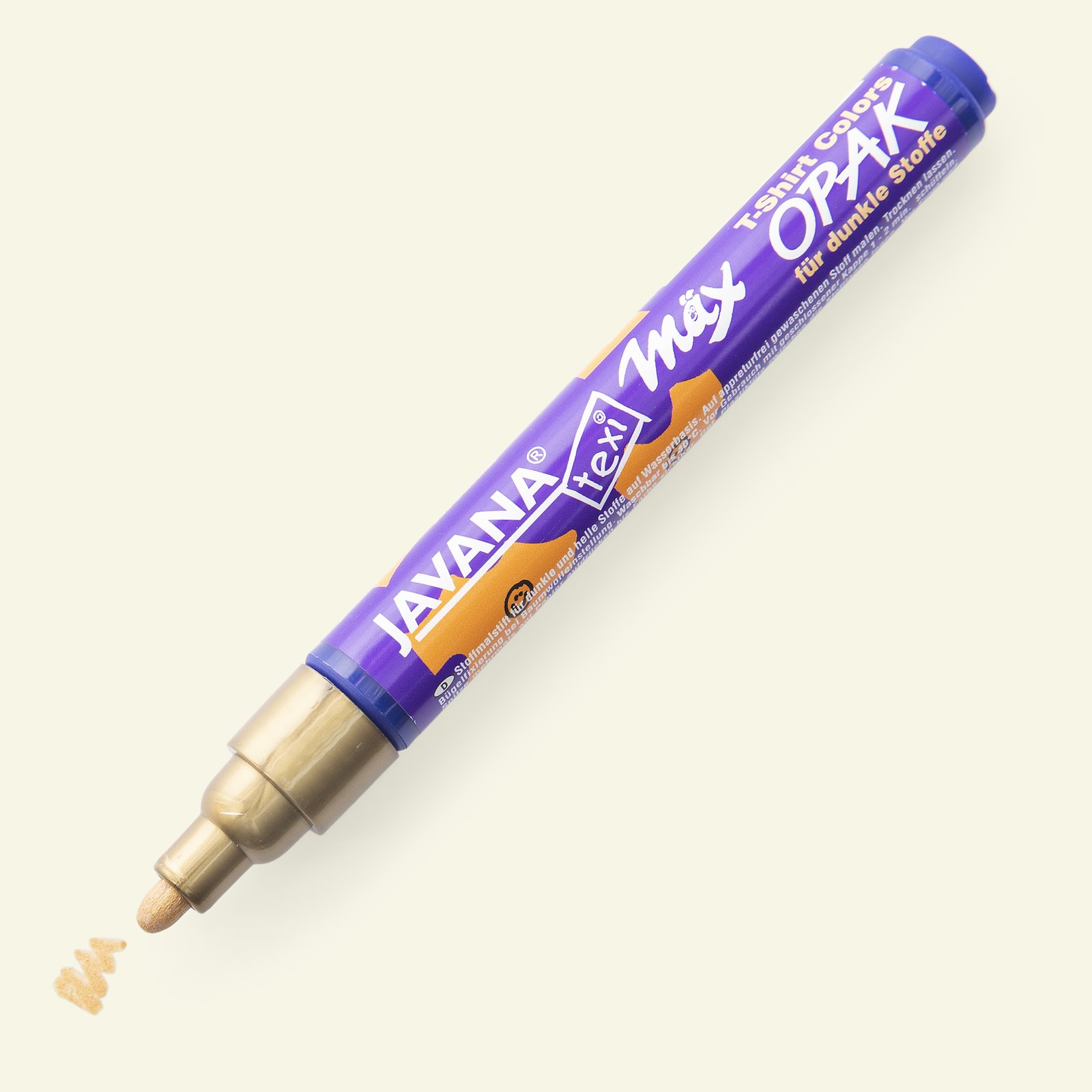 Javana textile marker opaque gold col. 29509_pack