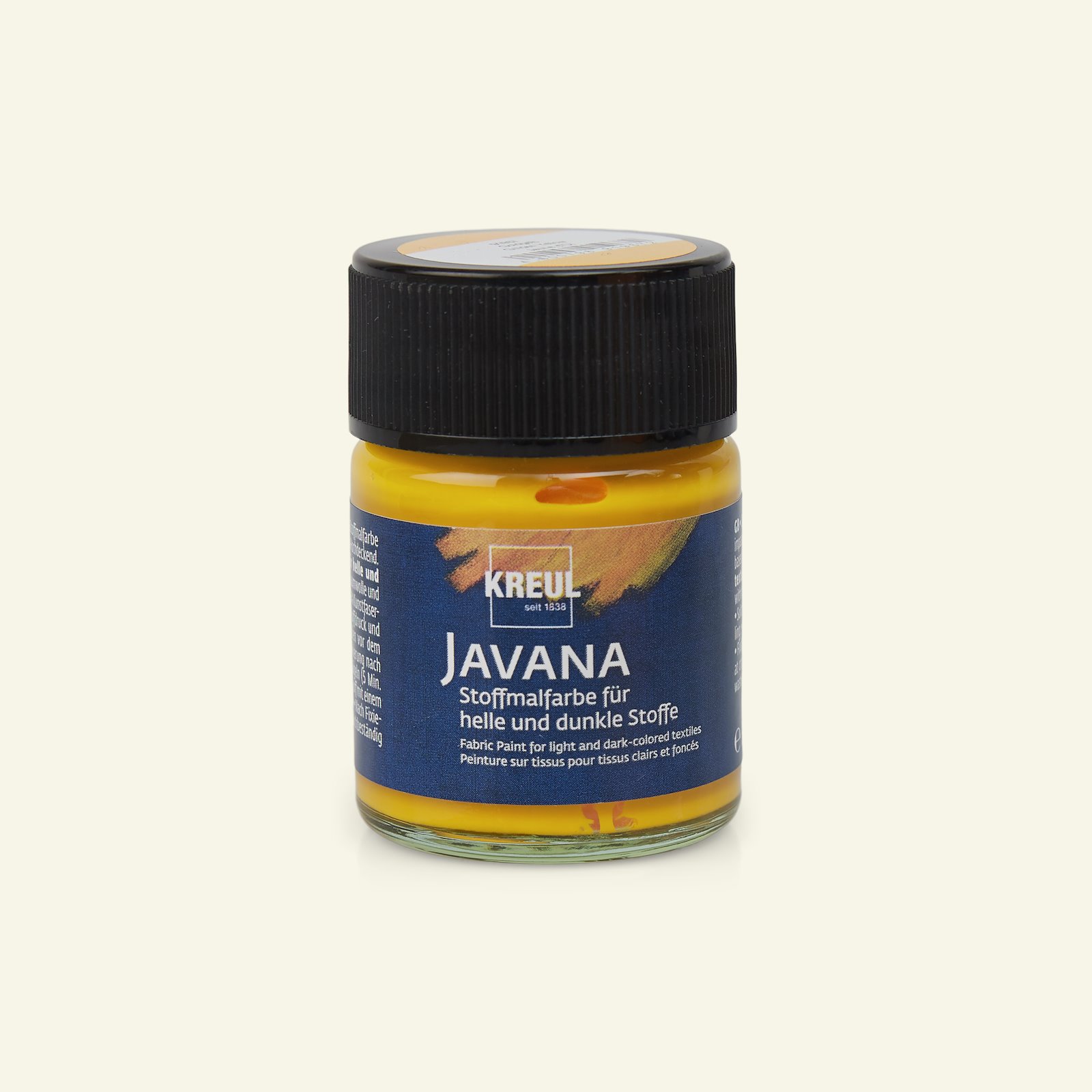 Javana Textilfarbe deck. Sonnengelb 50ml 29573_pack_b