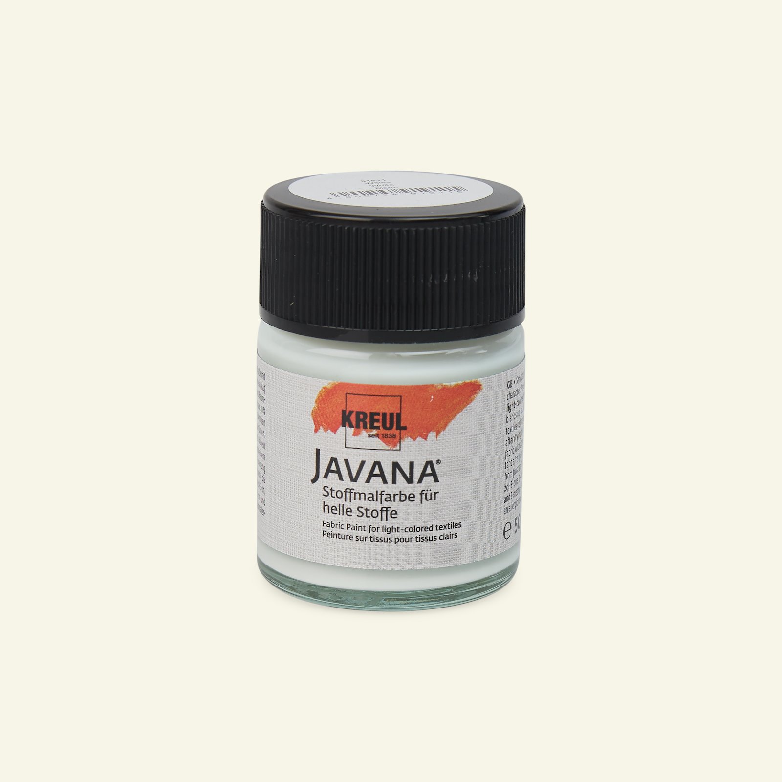 Javana Textilfarbe, Weiß, 50ml 29600_pack_b