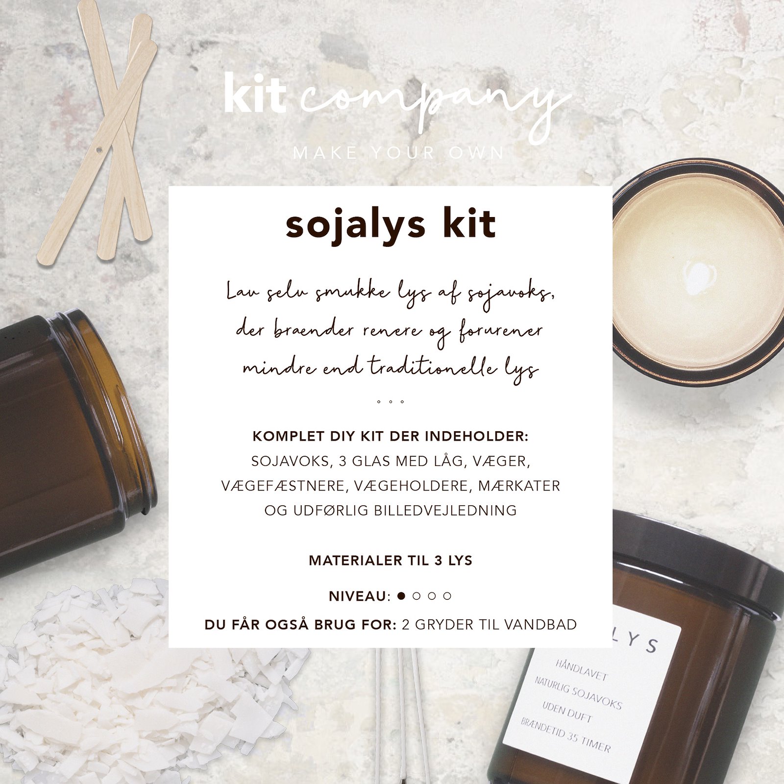 Kit Company soya candle kit 93816_sskit_b
