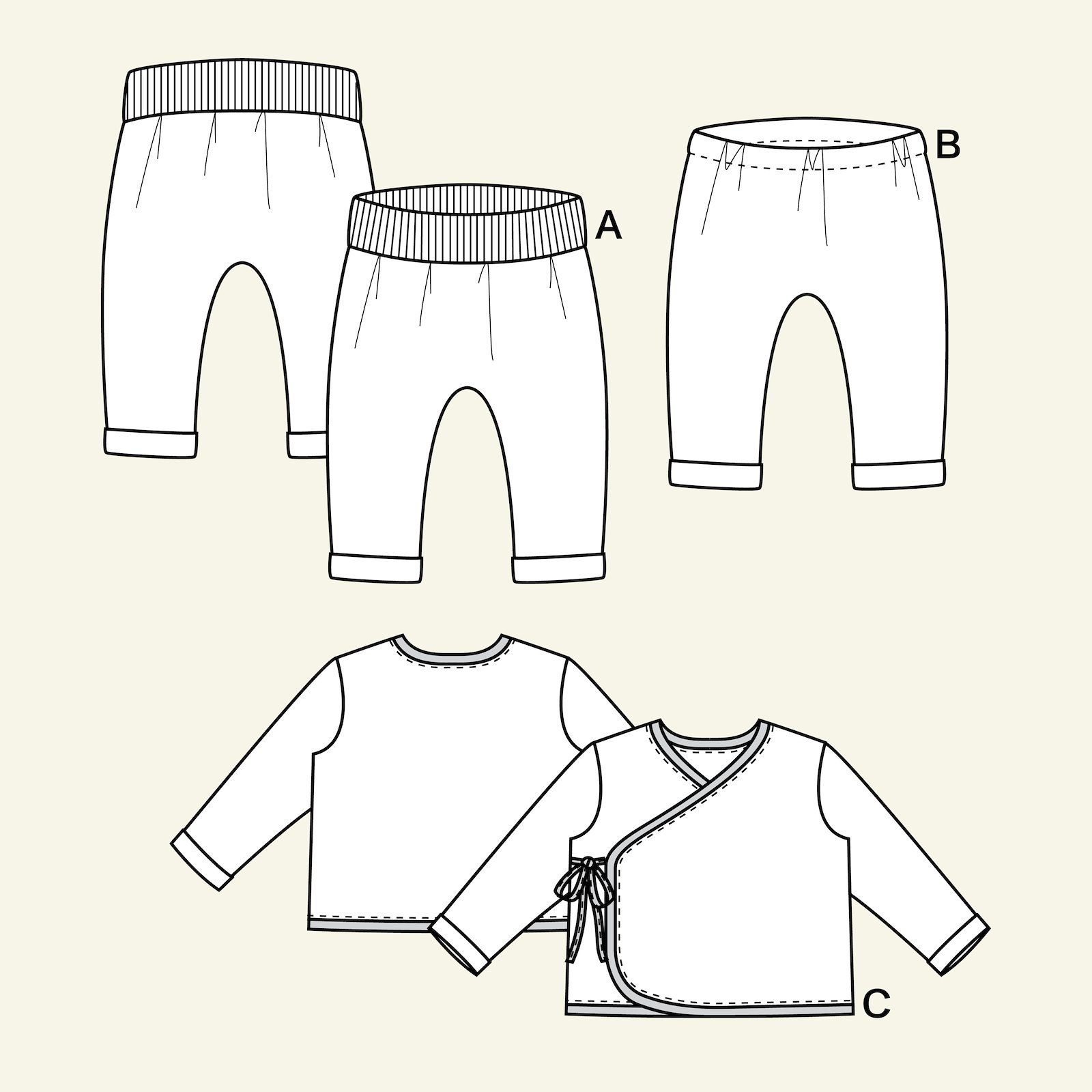 Kläder för små barn p81021_pack