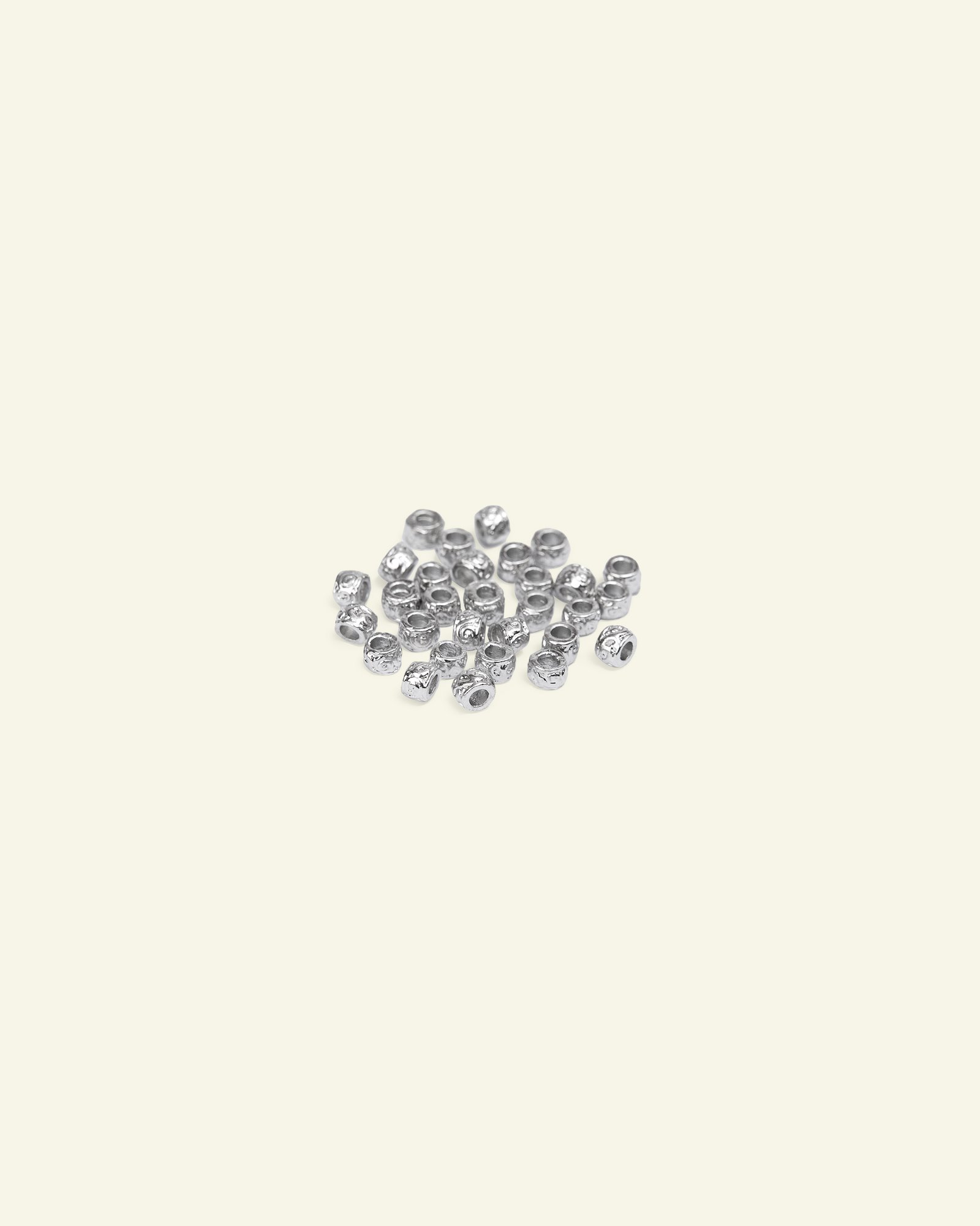 Knotenversteck-Perle 4mm Silber, 30 St. 45729_pack