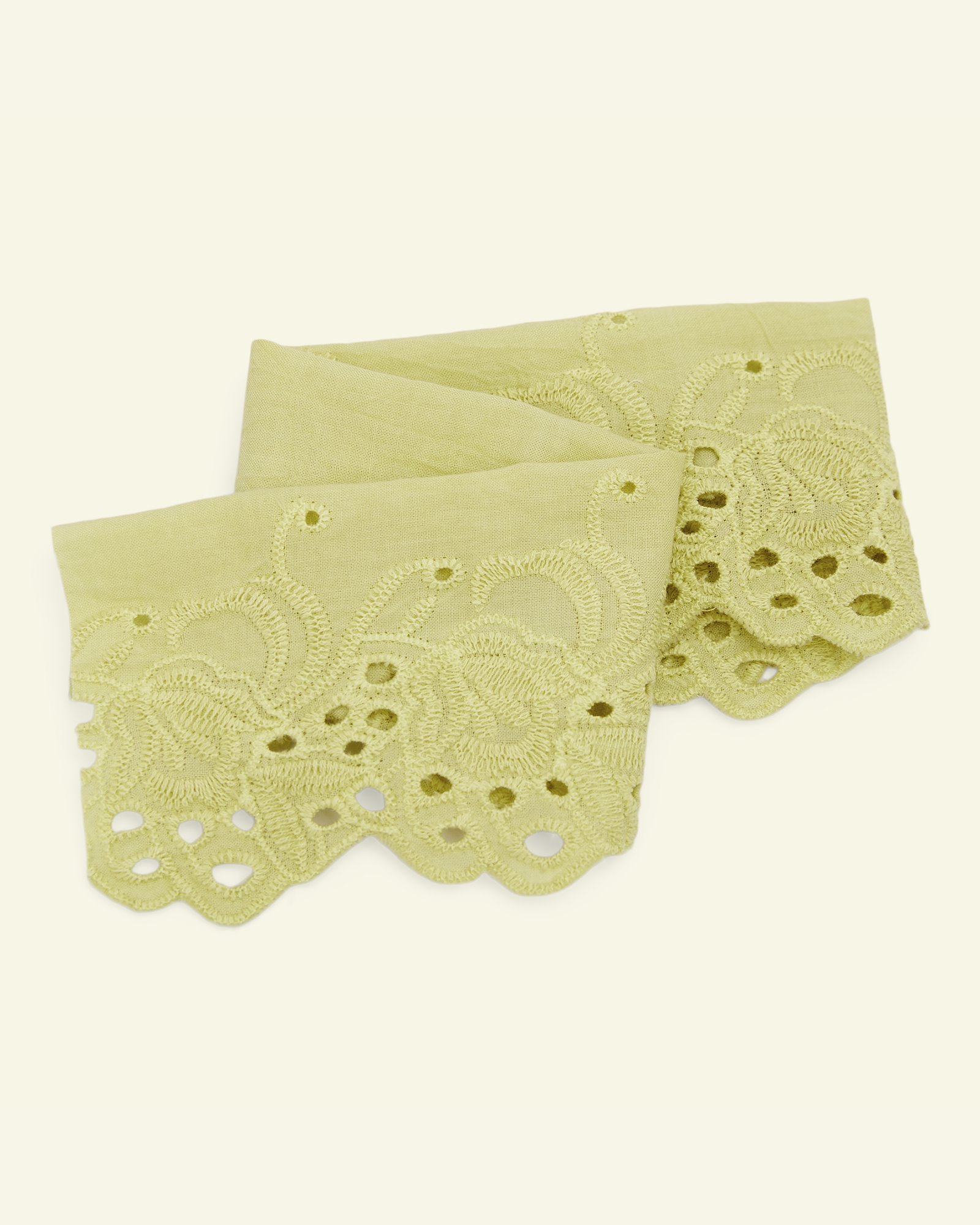 Lace 110mm lightyellow olive 1,5m 22447_pack