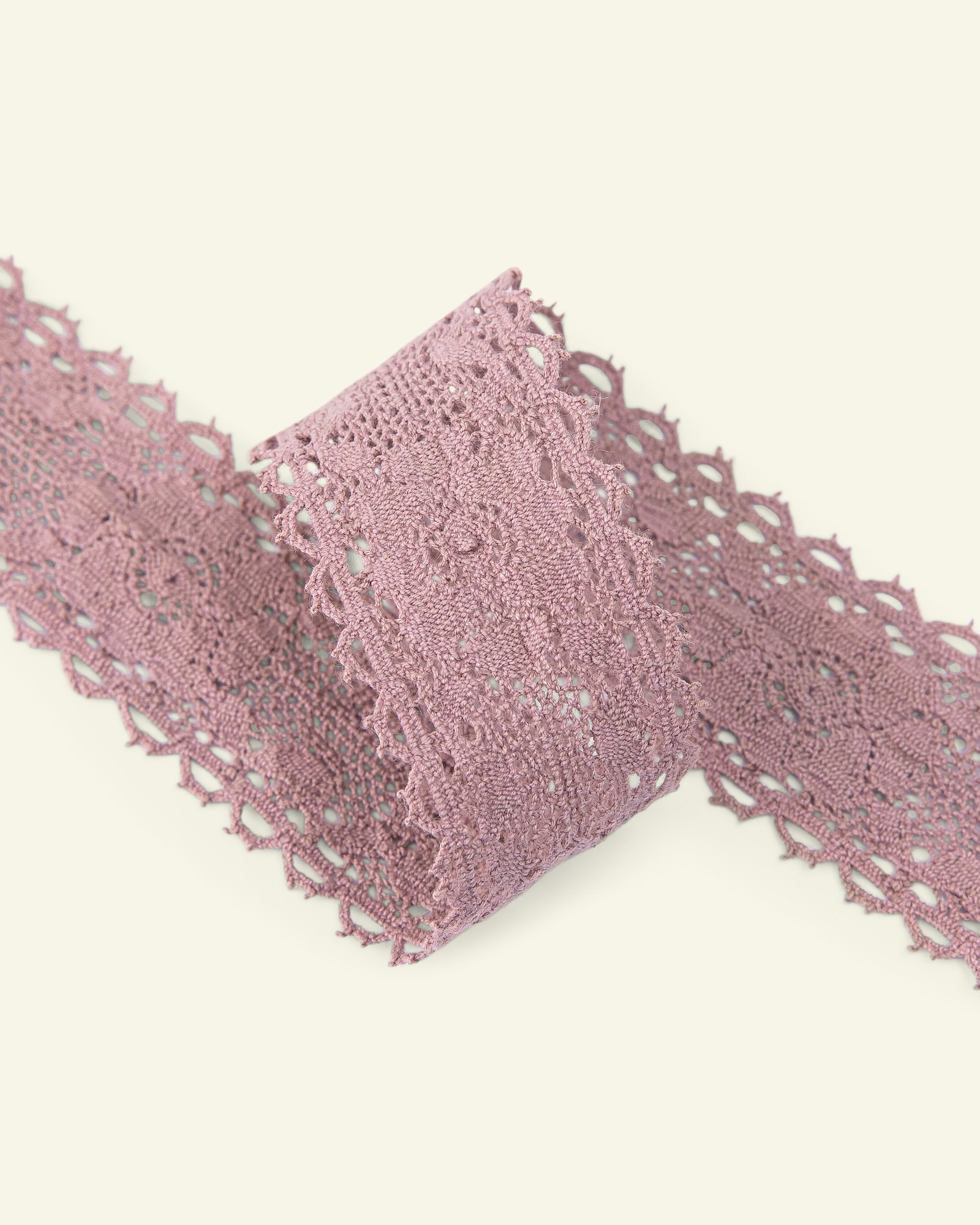 Lace cotton 45mm dusty purple 1,5m 22249_pack