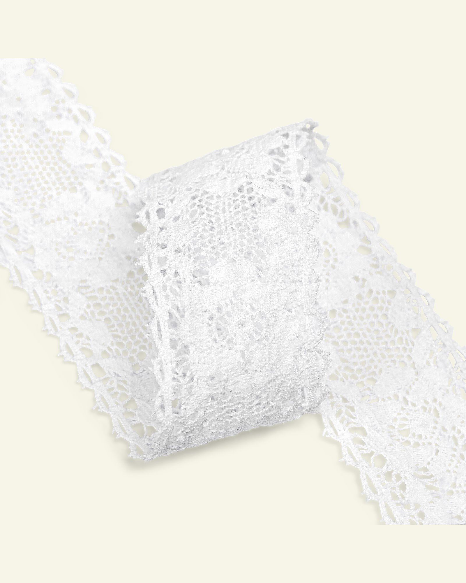 Lace cotton 45mm white 1,5m 25178_pack