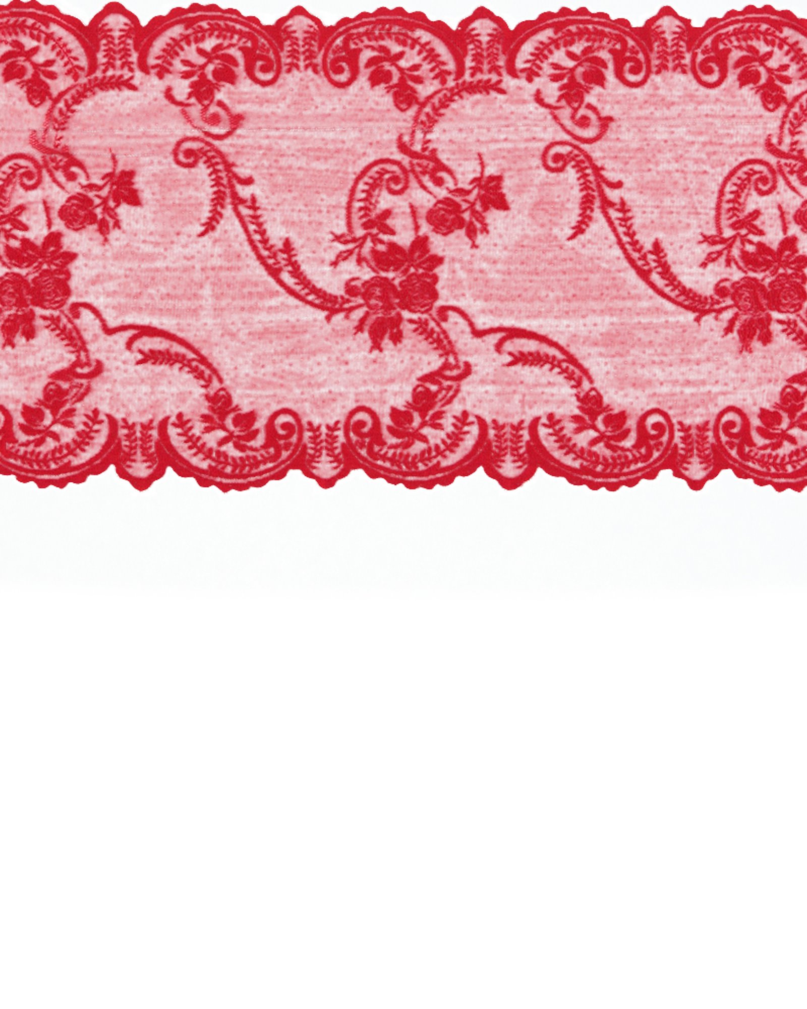 Lace mol red w rose edging 35cm 815667_pack_lp