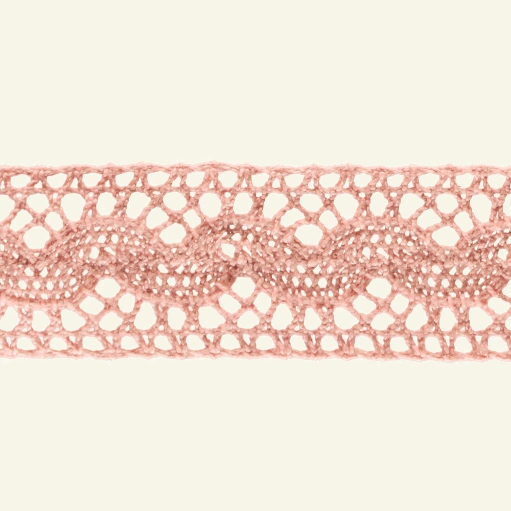 Lace trimming 30mm dusty rose 3m 21049_pack