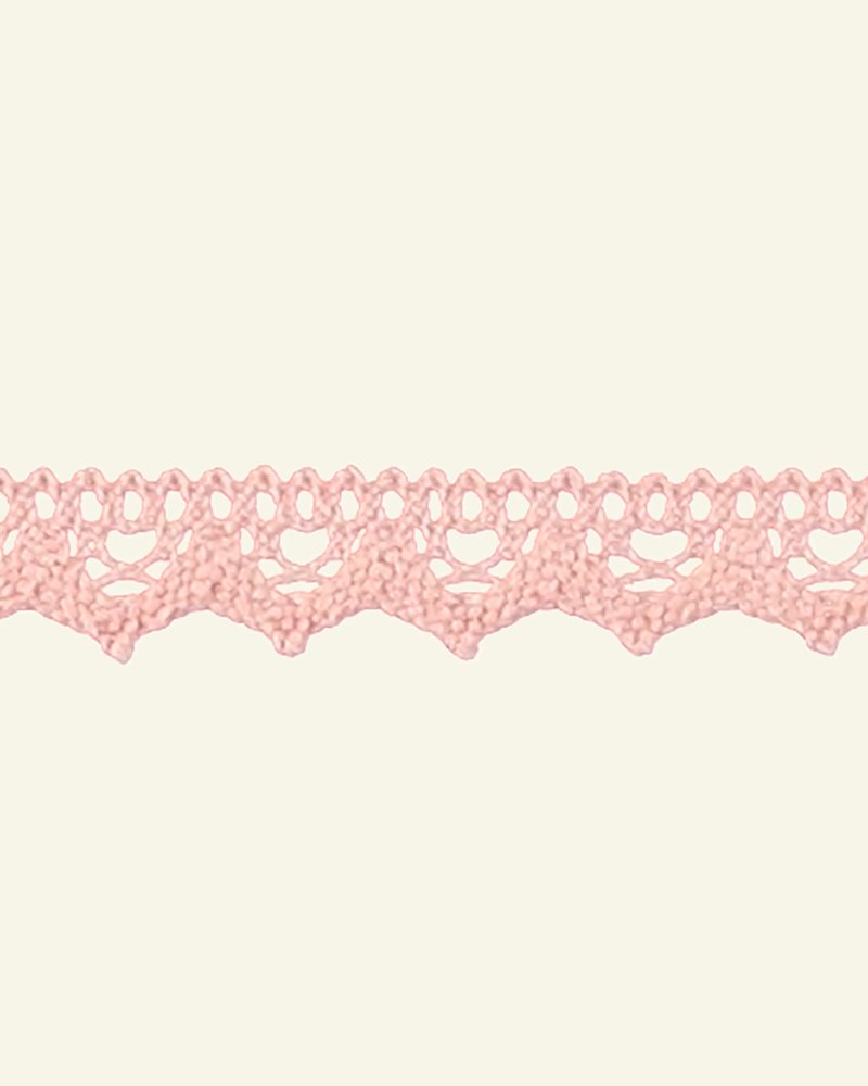 Lace trimming scalloped 20mm rose 3m 21059_pack