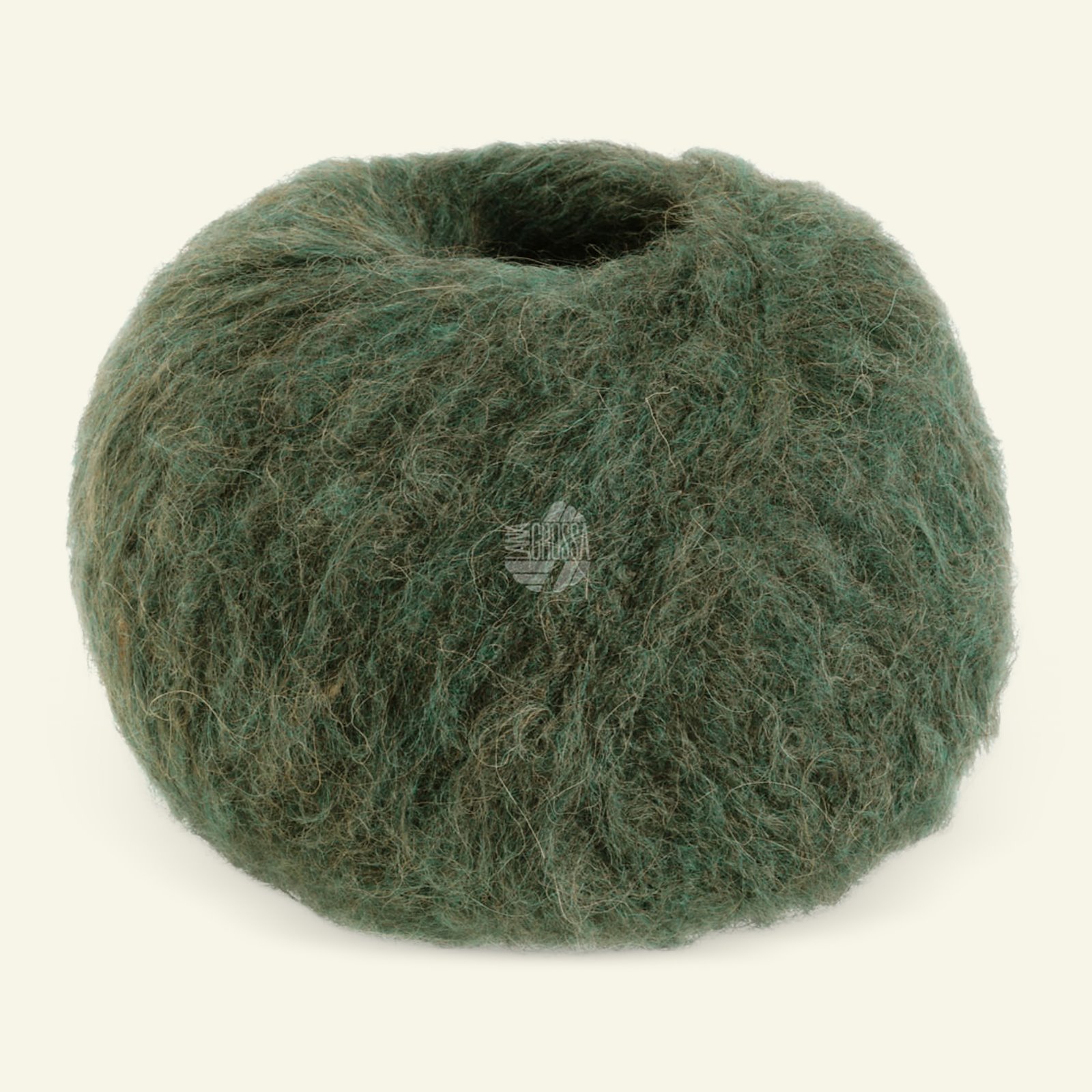 Lana Grossa, alpaca yarn "Natural Alpaca Lungo", bottle green 90001028_pack