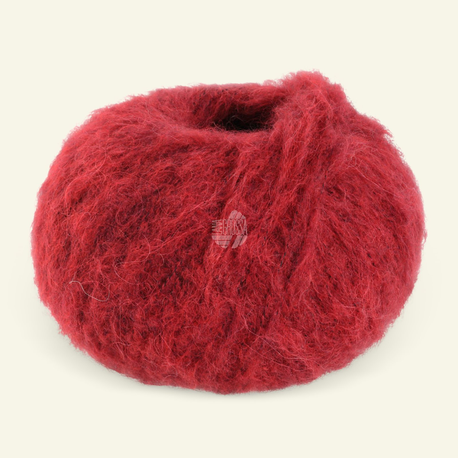 Lana Grossa, alpaca yarn "Natural Alpaca Lungo", red 90001032_pack
