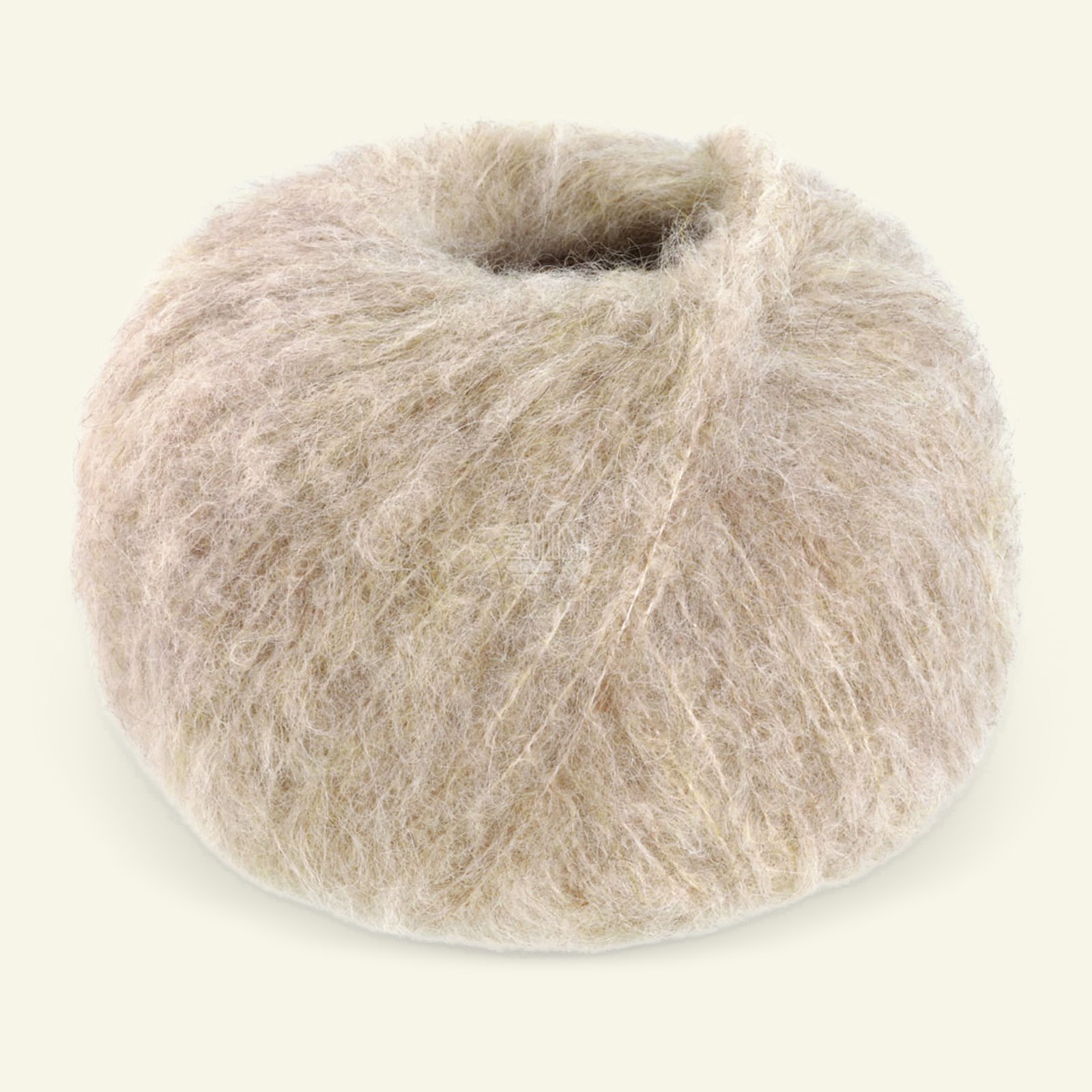 Lana Grossa, alpaca yarn "Natural Alpaca Lungo", sand 90001022_pack